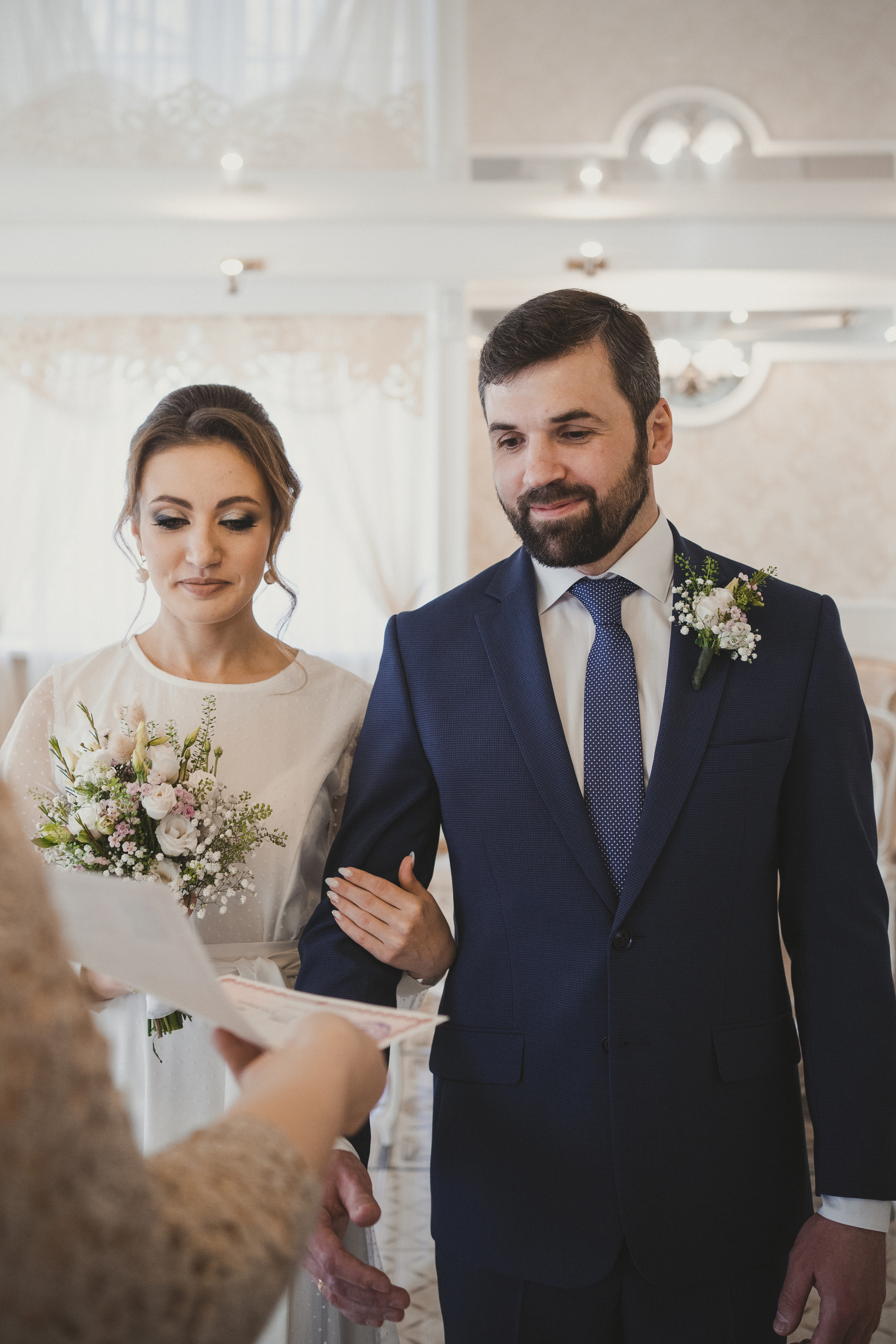 Регистрация в ЗАГСе. Фотограф в Петергофе