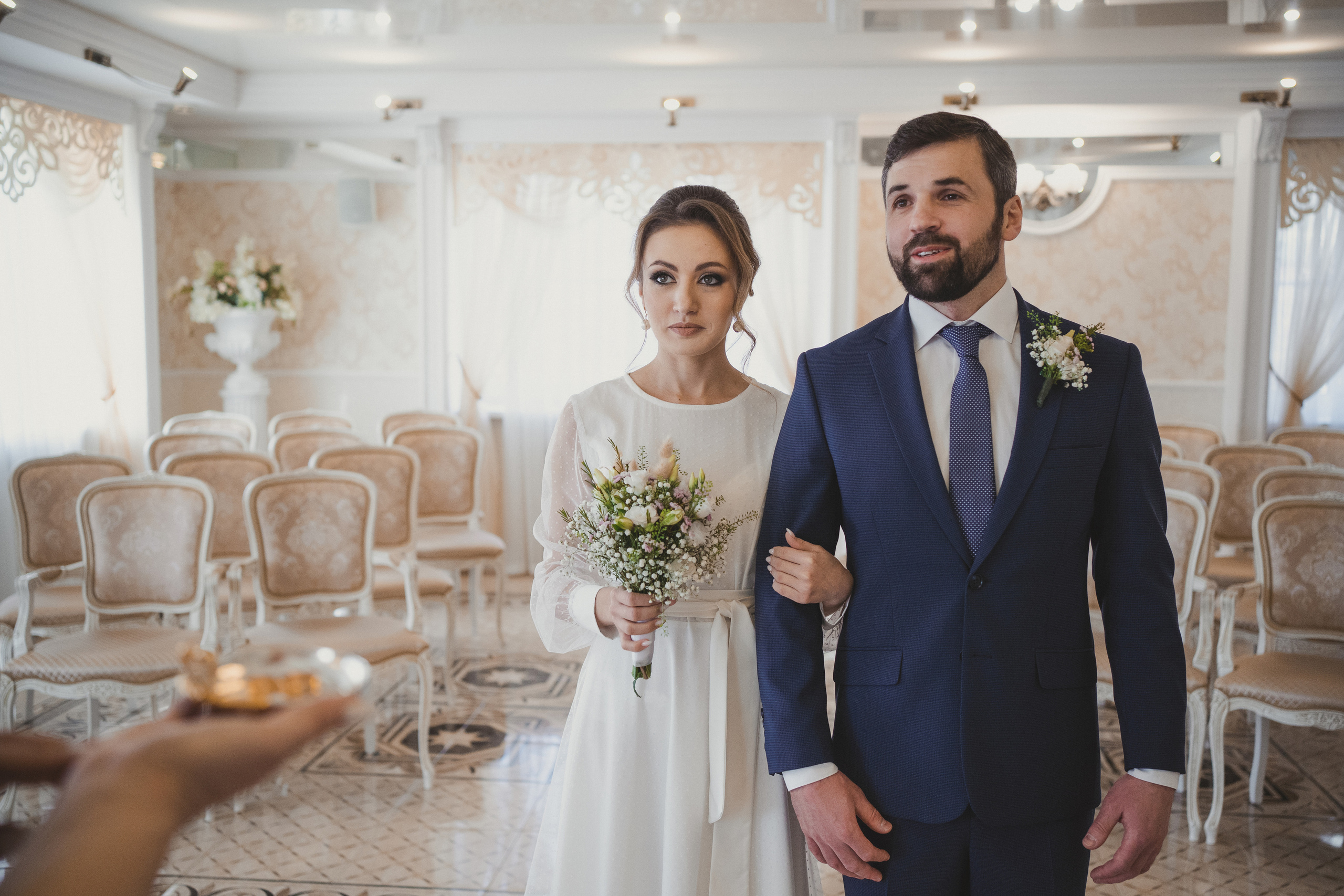 Регистрация в ЗАГСе. Фотограф в Петергофе