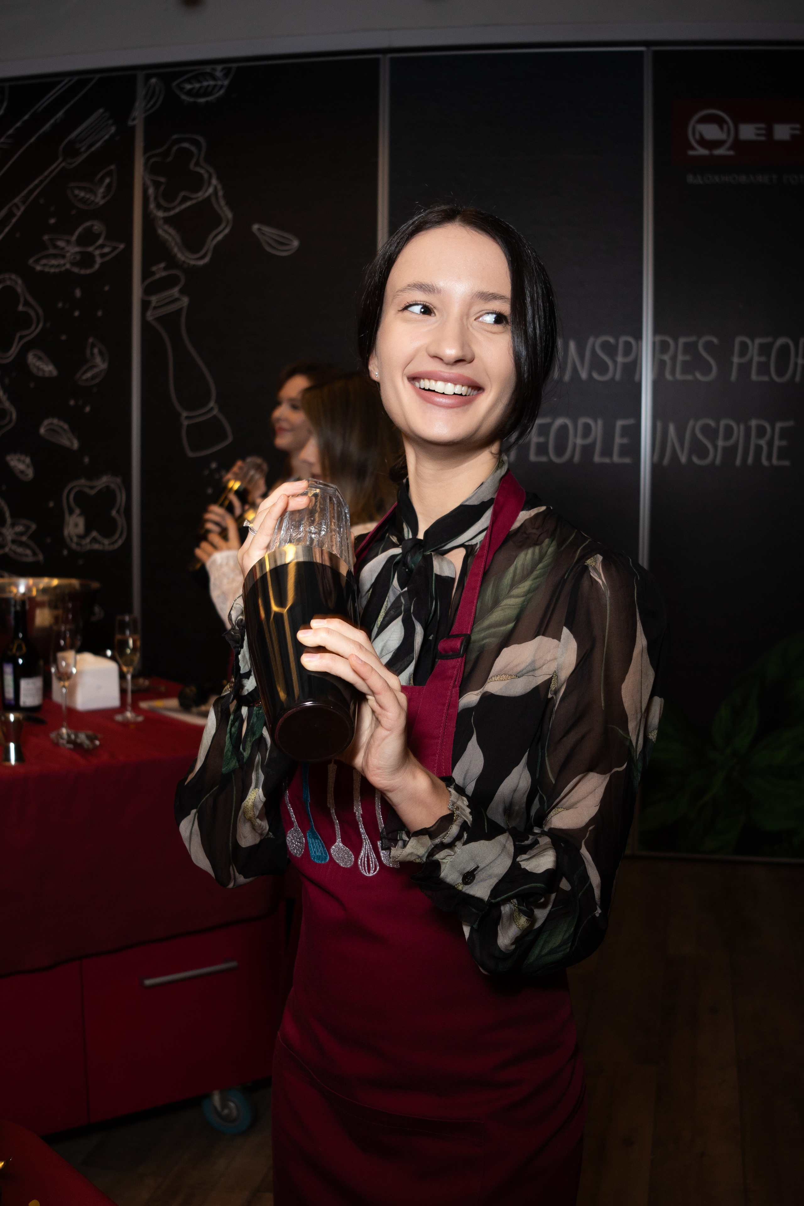 репортаж дня рождения в кулинарной студии