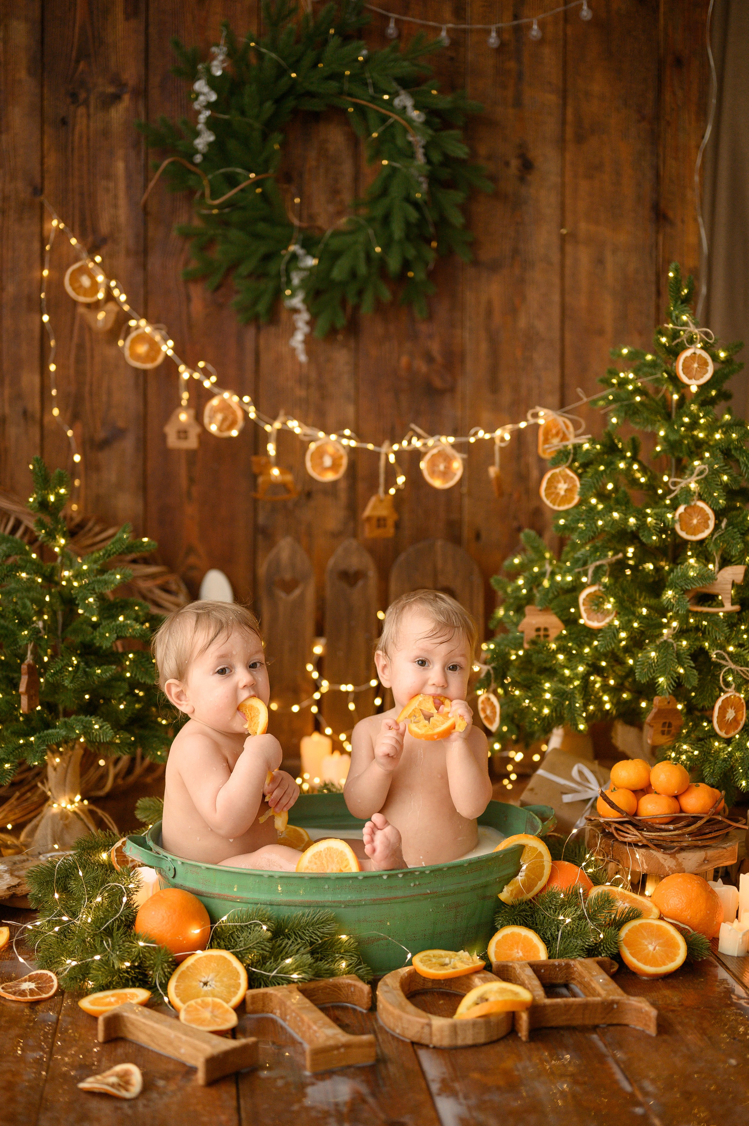 Катюше и Лизоньке годик. Детский и семейный фотограф Ирина Гладких