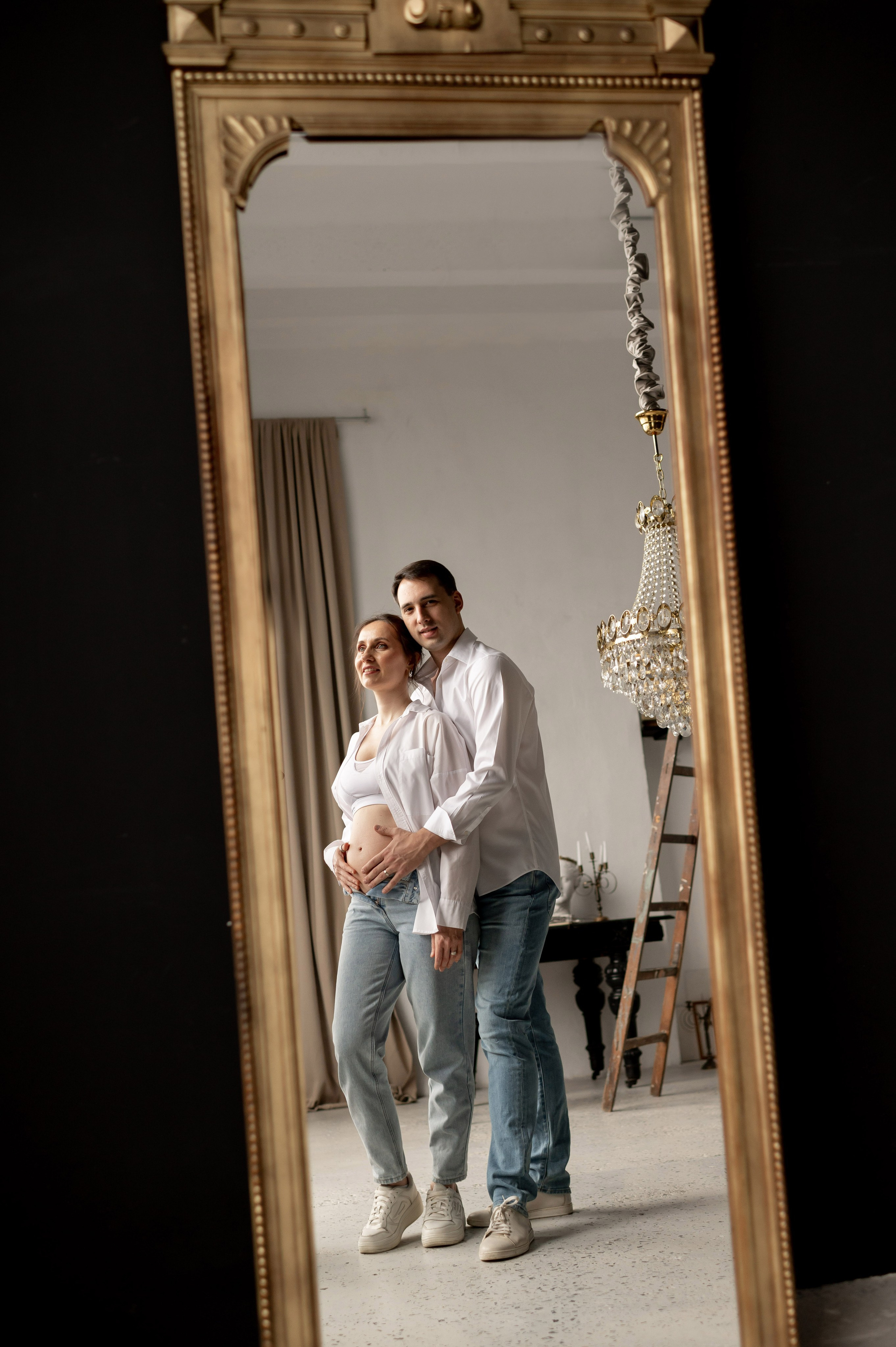 Беременность в красках и необычное гендер-пати. Портретный, семейный и свадебный фотограф в Санкт-Петербурге и в Пушкине Ширяев Денис