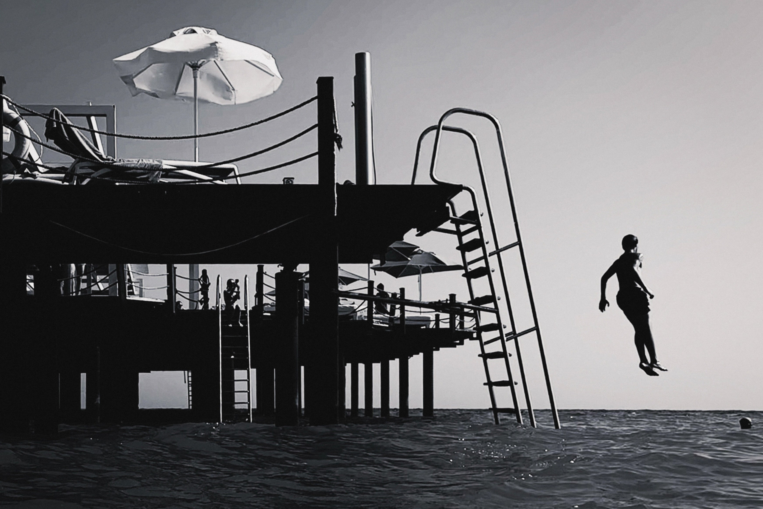 Черно-белая жара. Колесникова Мария Арт-фотограф