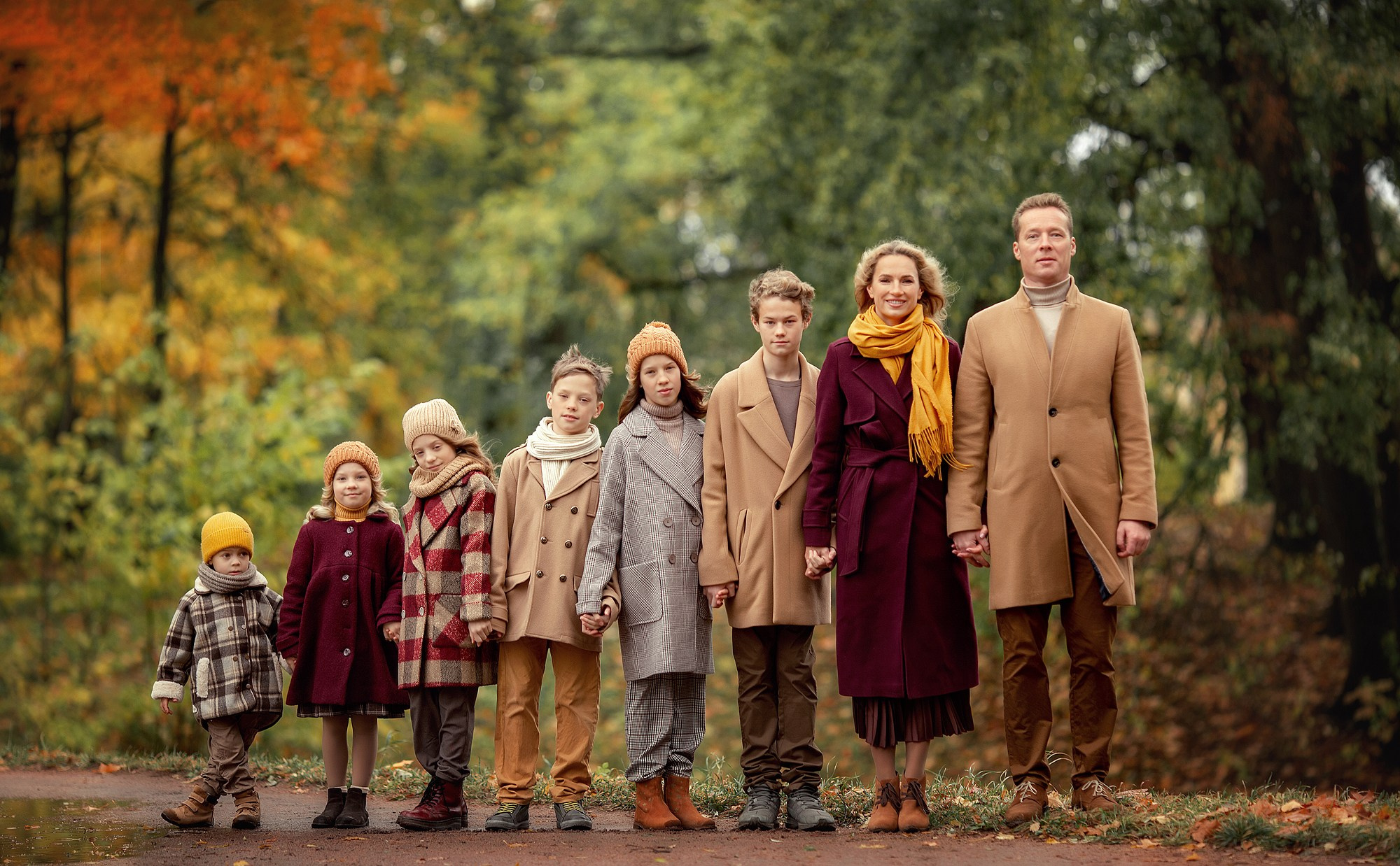 Фотосессия большой семьи. Tatyana Nadezhdina Family photographer