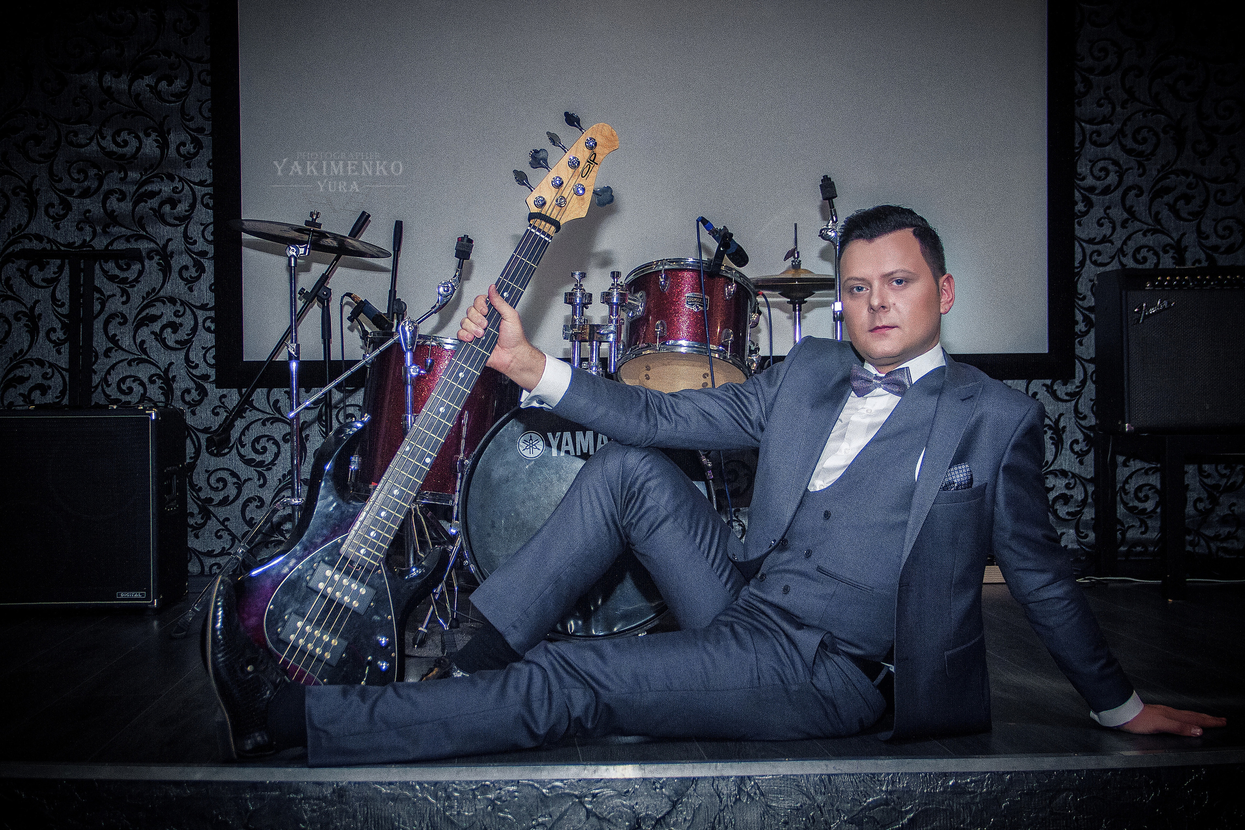 ✓ Индивидуальная фотосессия певца Виталия Сычёва. Фотограф Юрий Якименко. Школьный, семейный и свадебный фотограф в Гоме