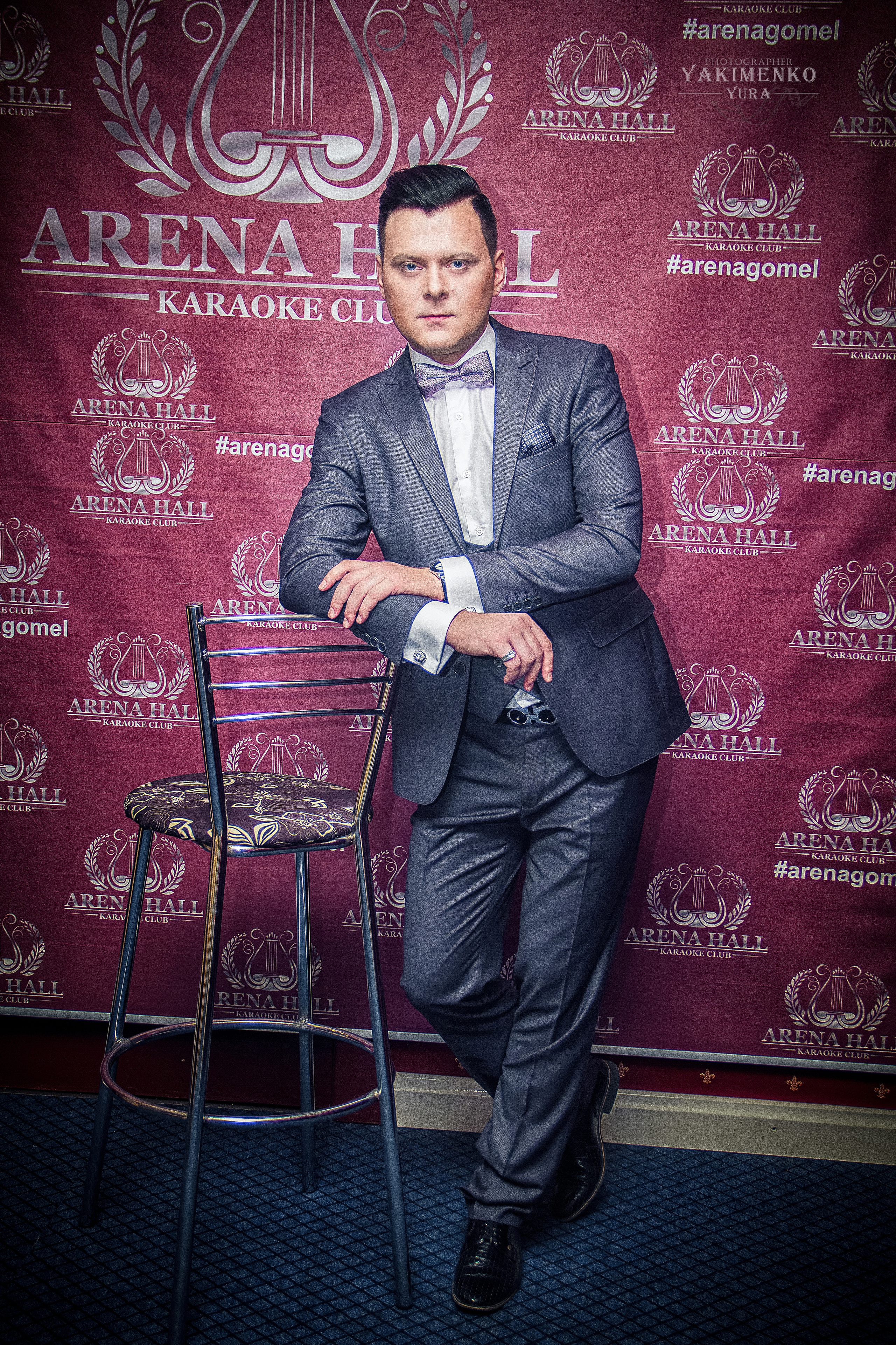 ✓ Индивидуальная фотосессия певца Виталия Сычёва. Фотограф Юрий Якименко. Школьный, семейный и свадебный фотограф в Гоме