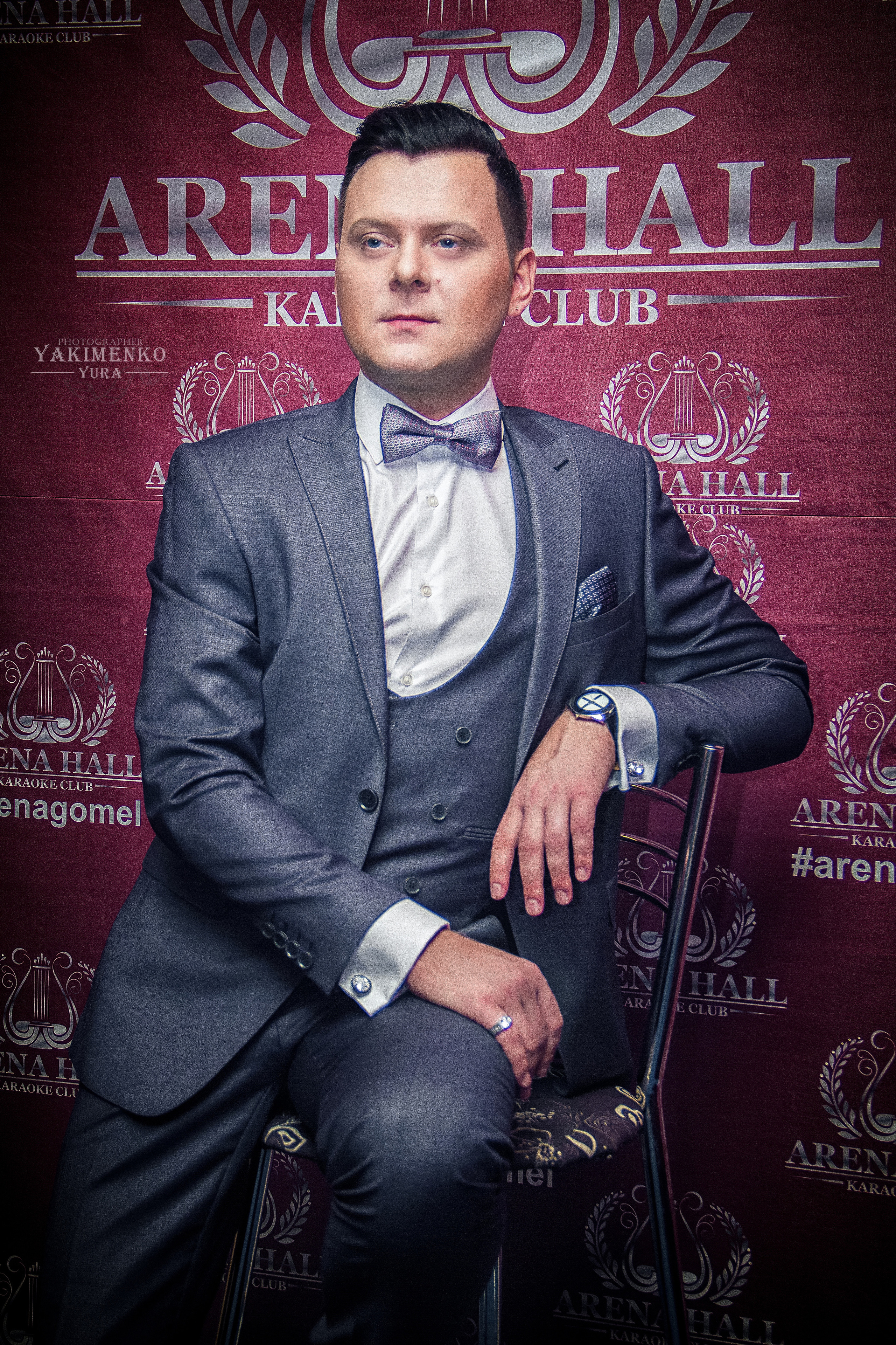 ✓ Индивидуальная фотосессия певца Виталия Сычёва. Фотограф Юрий Якименко. Школьный, семейный и свадебный фотограф в Гоме