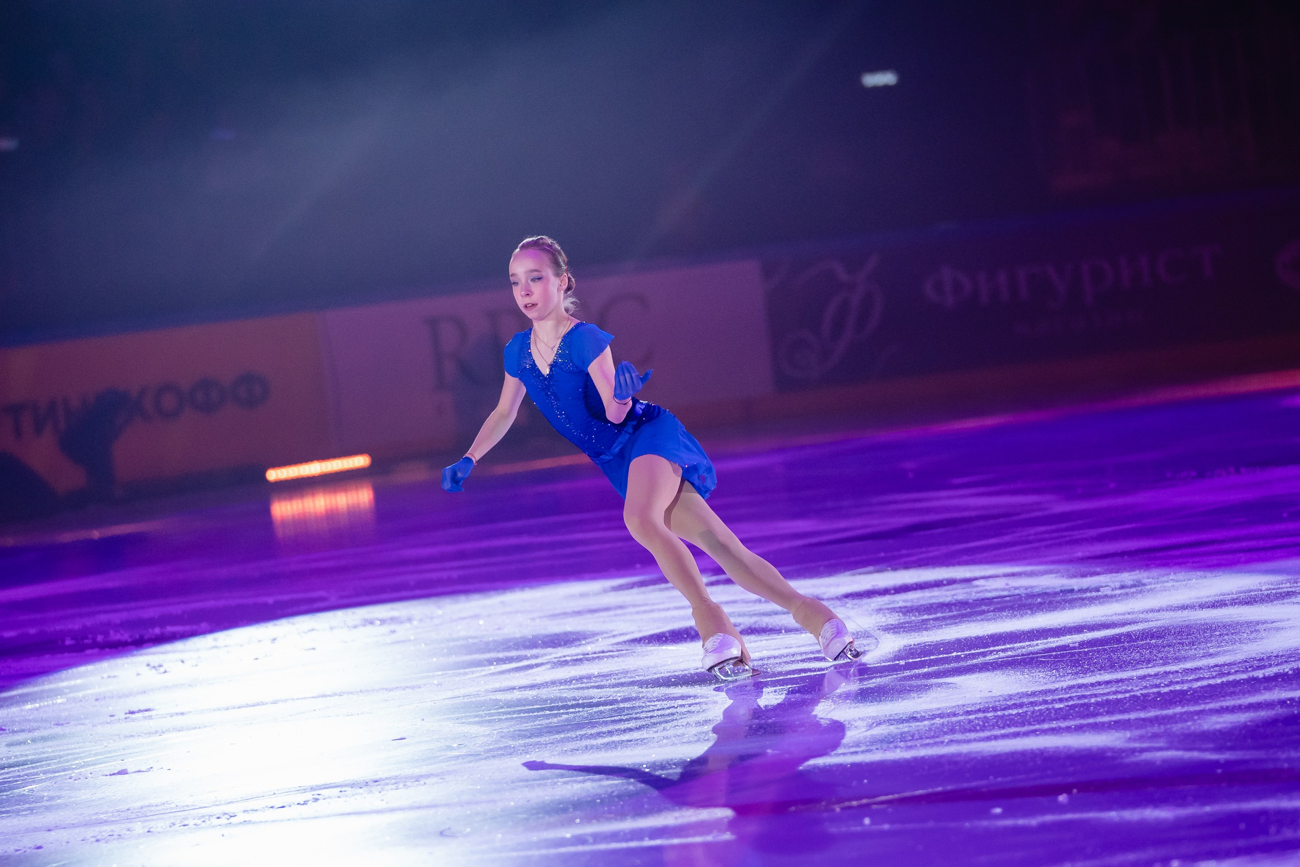 Шоу «Чемпионы на льду» в Новосибирске. Воробьева Ксения — Спортивный и танцевальный фотограф Новосибирск