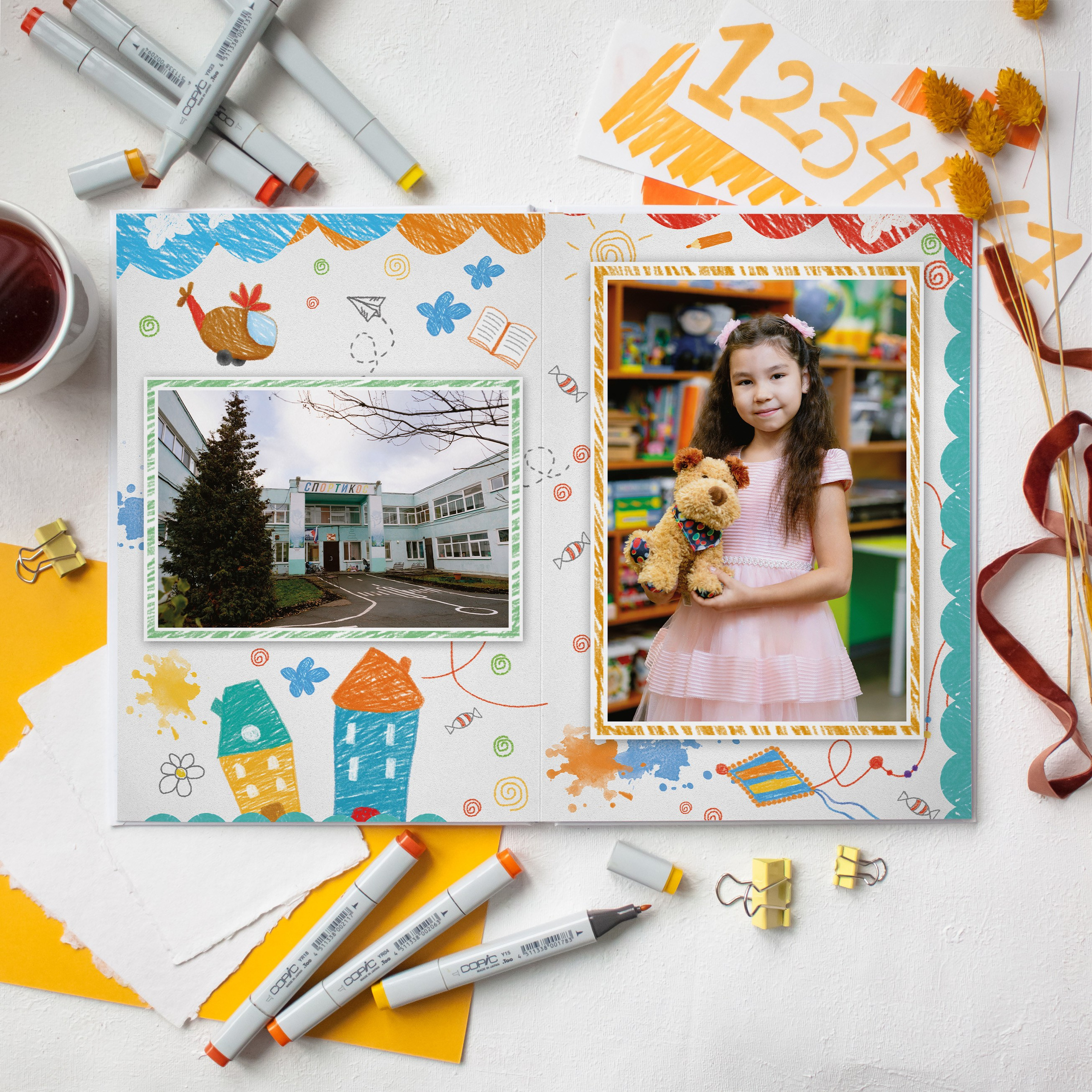 Фотожурнал. Выпускные альбомы в школах и детских садах