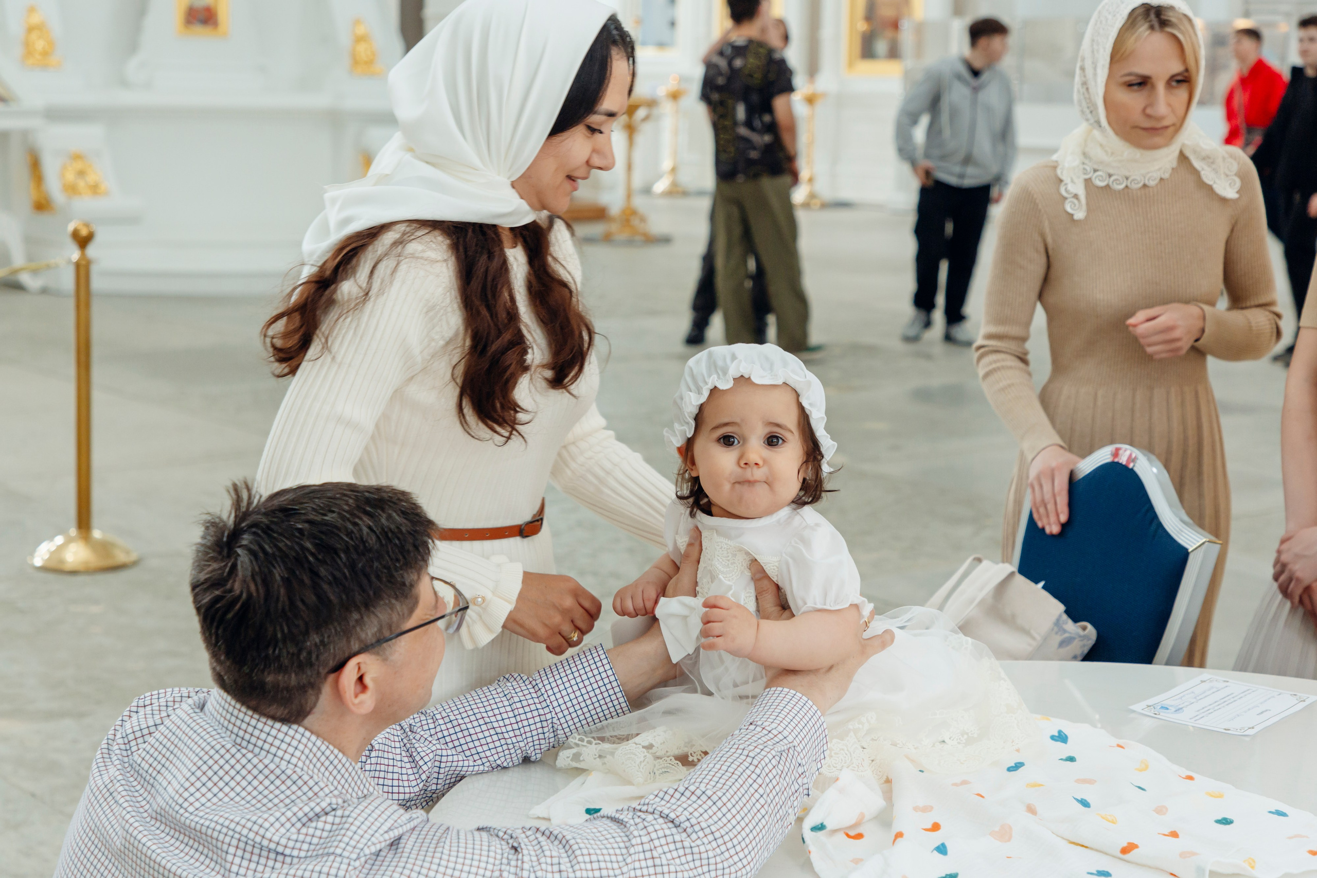 Смольный собор. Фотограф на крещение в Санкт Петербурге