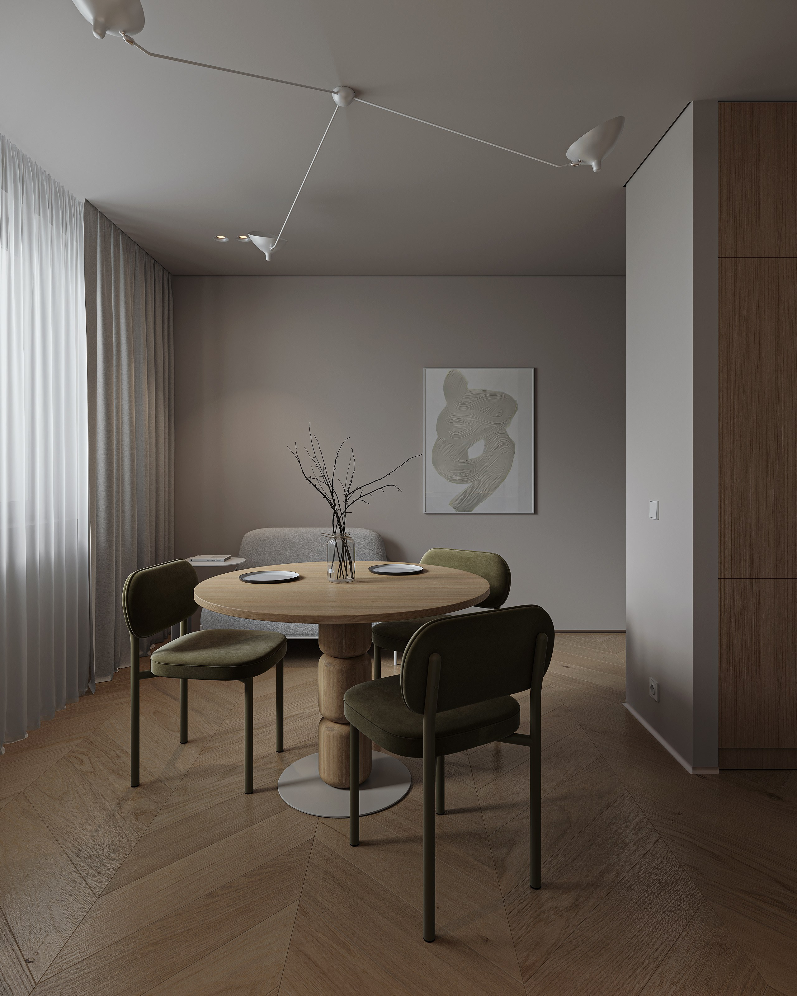 Современная минималистичная квартира в Иваново