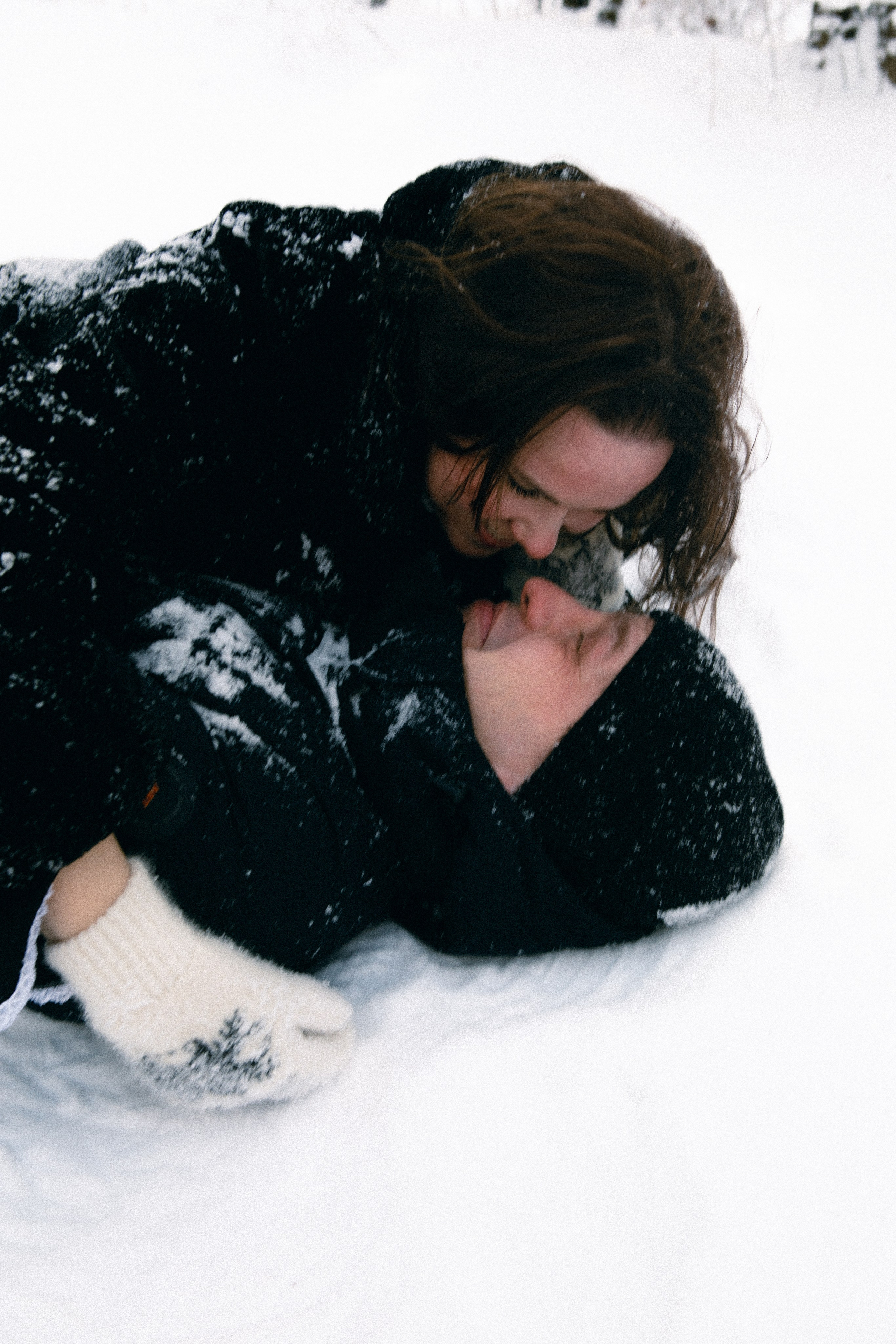 Лавстори в зимнем лесу. Портретный фотограф в Иванове Ольга Гуральник