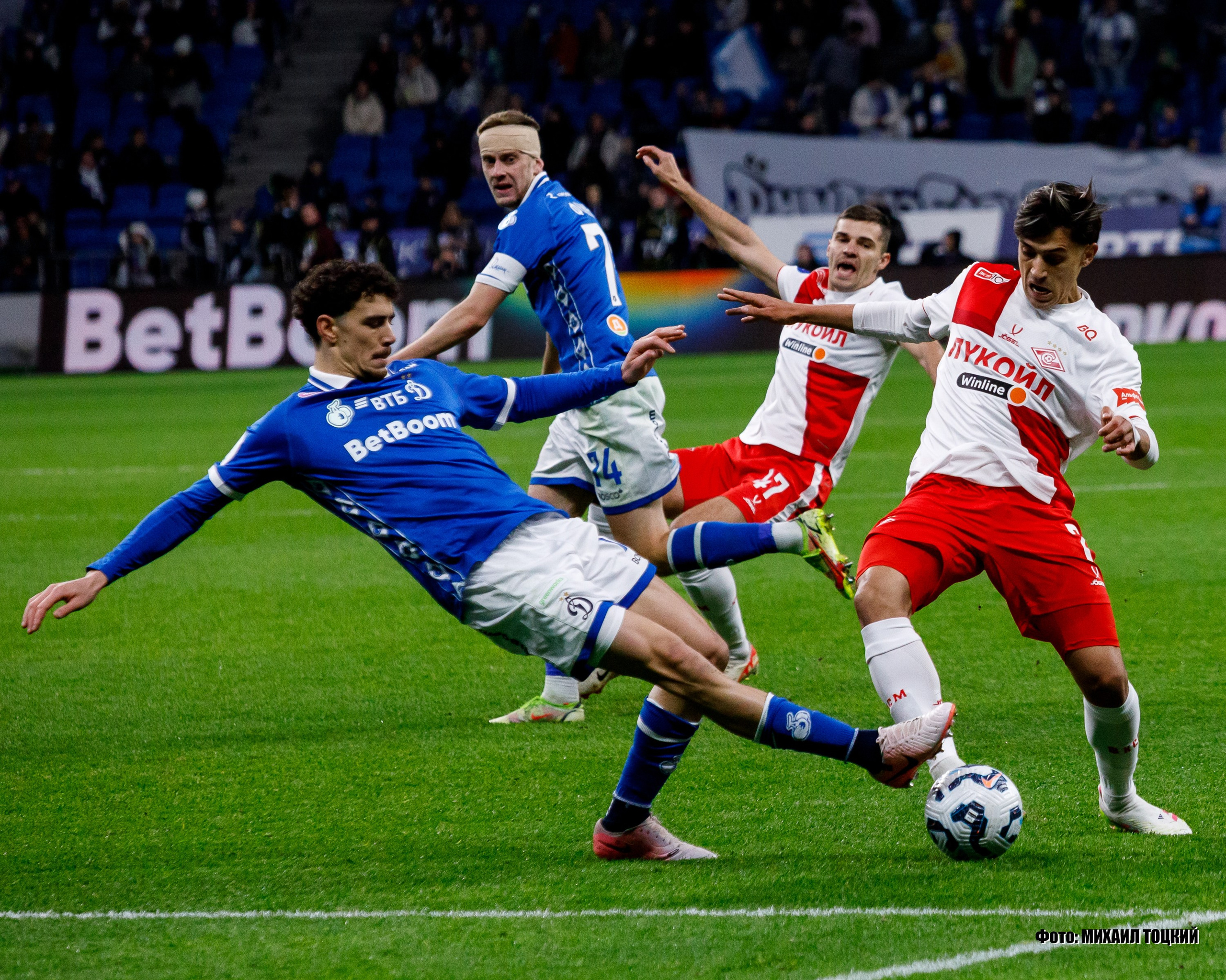 Фоторепортаж. РПЛ 28 тур. Динамо — Спартак. Михаил Тоцкий портретный и репортажный фотограф в Москве