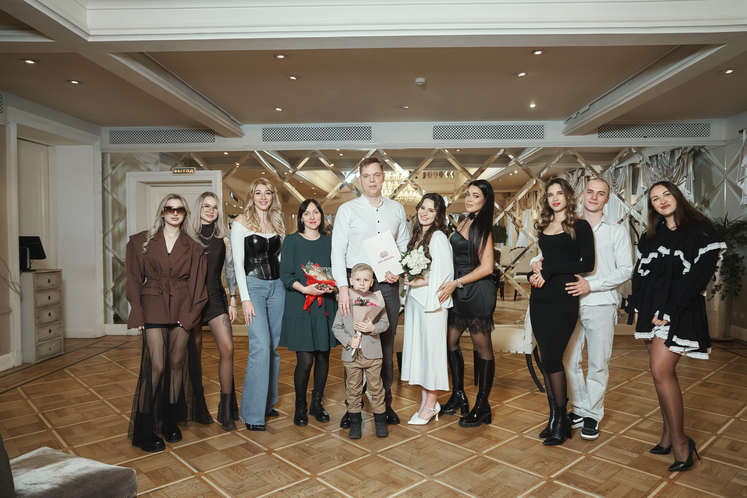 Регистрация брака в ресторане Гусятникофф. Фотограф на свадьбу