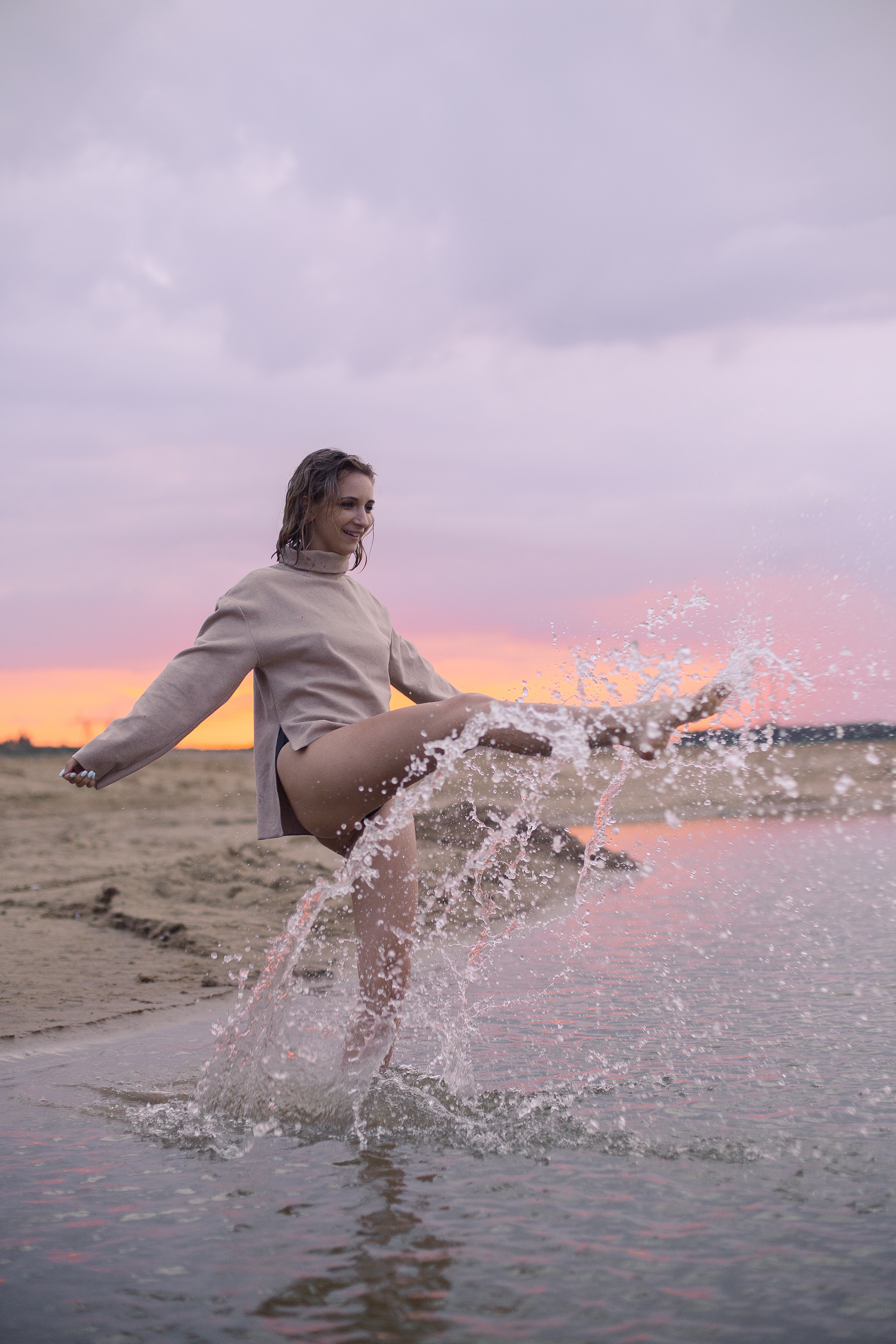 Счастье на закате. Фотограф Москва и Московская область