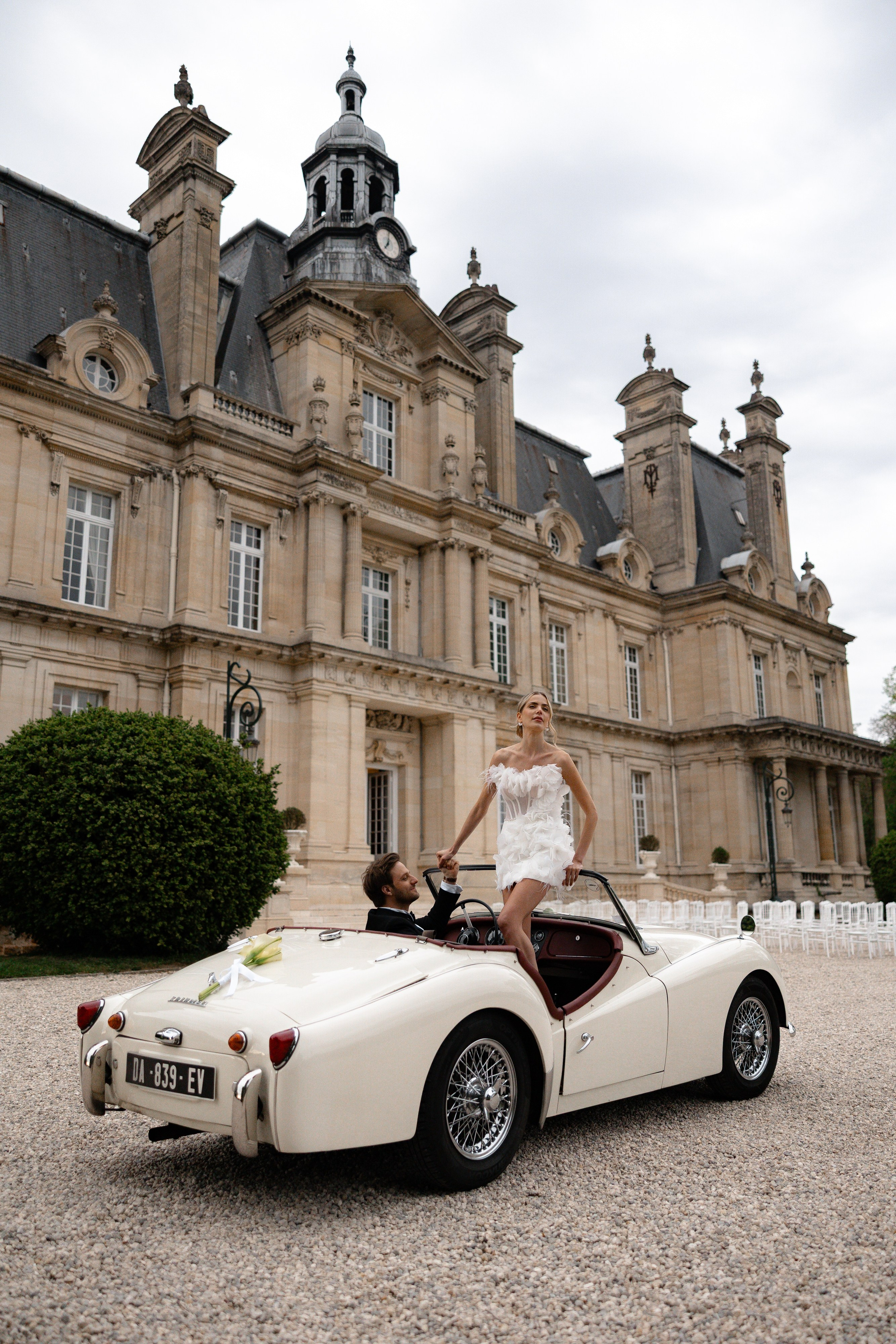 Wedding in France chateau. Свадебный фотограф Виктория Карпова