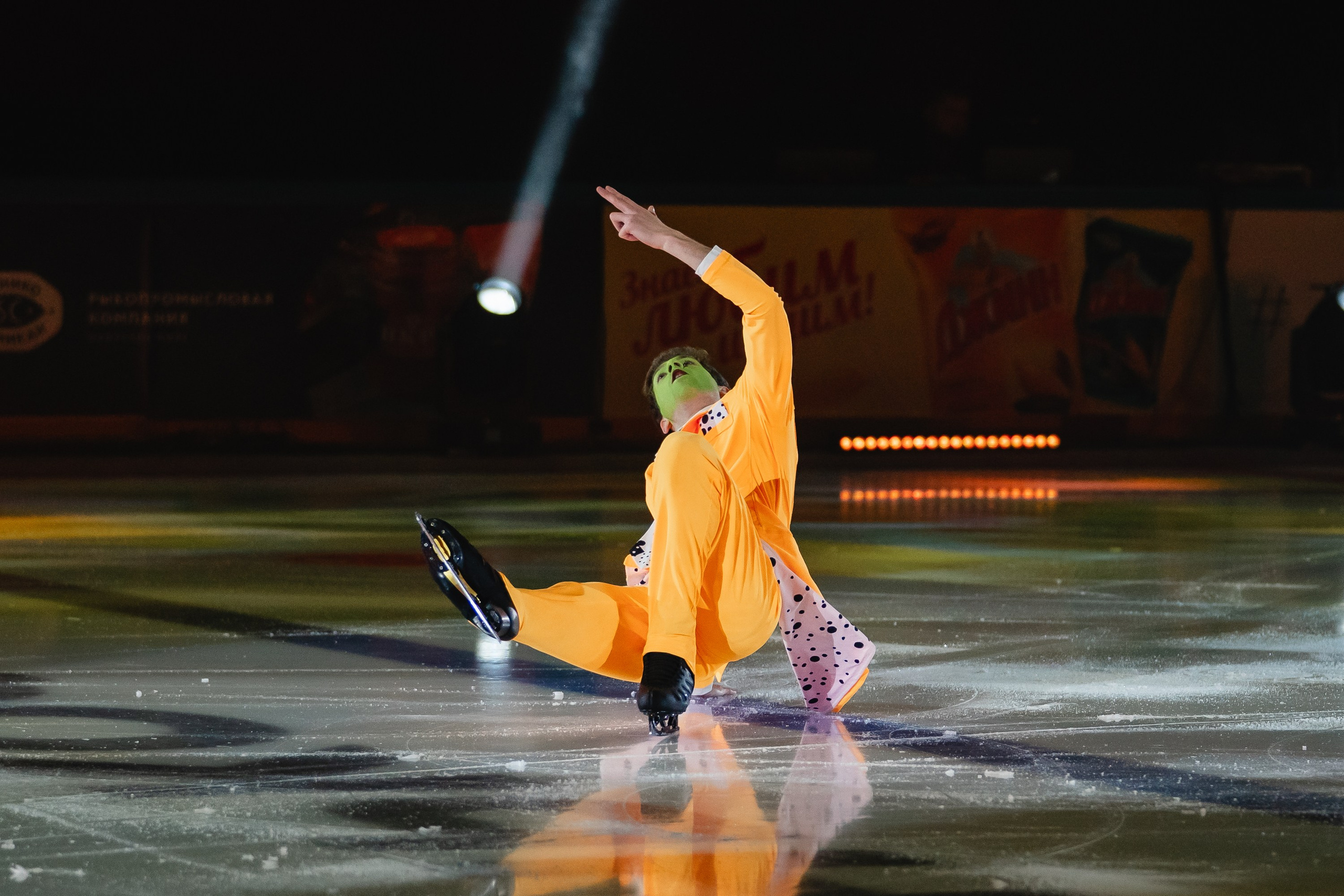 Шоу «Чемпионы на льду» в Новосибирске. Воробьева Ксения — Спортивный и танцевальный фотограф Новосибирск