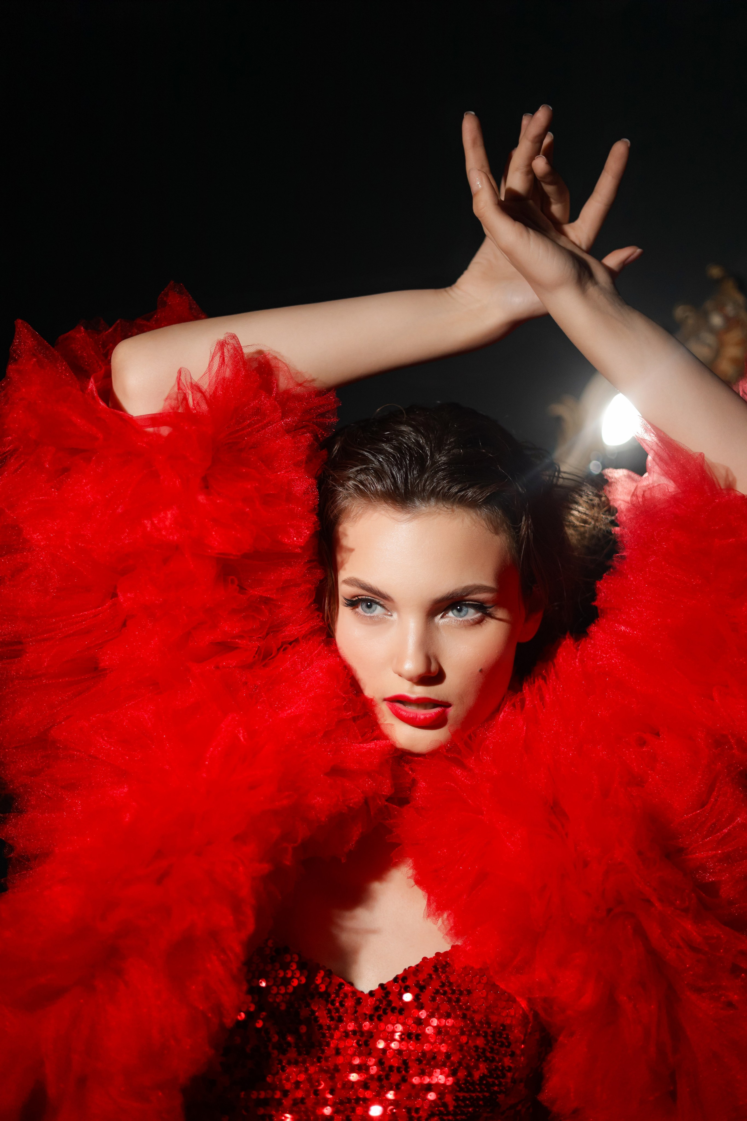 Роскошная Кристина и красный бархат. Свадебный фотограф Беларусь Ольга Козыренко
