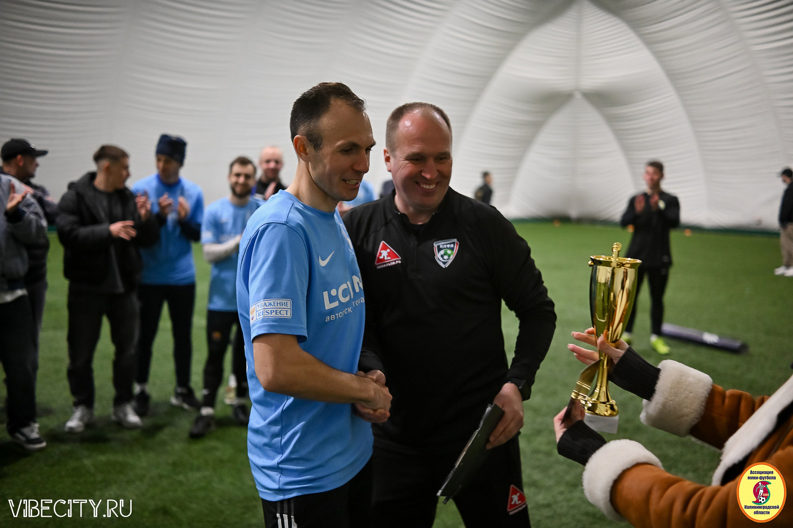 Награждение Премьер-Лига 6×6. VIBECITY.RU Вайб Сити Ру Фоторепортажи Фотоотчеты Калининград