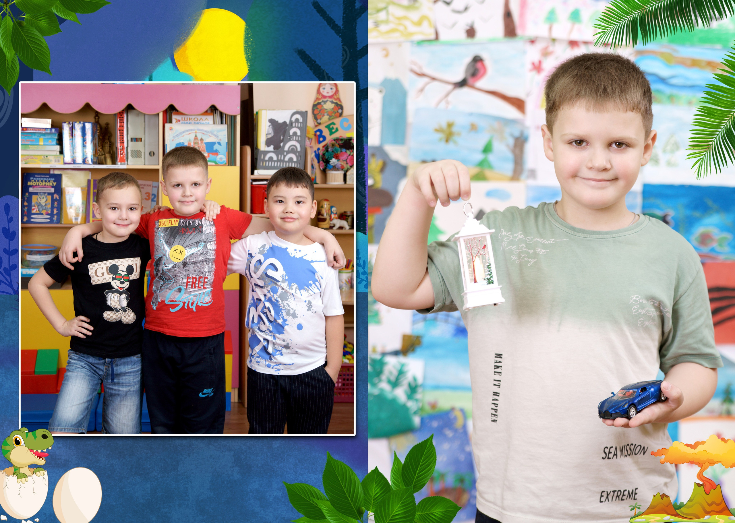 Дизайны выпускных альбомов для детского сада