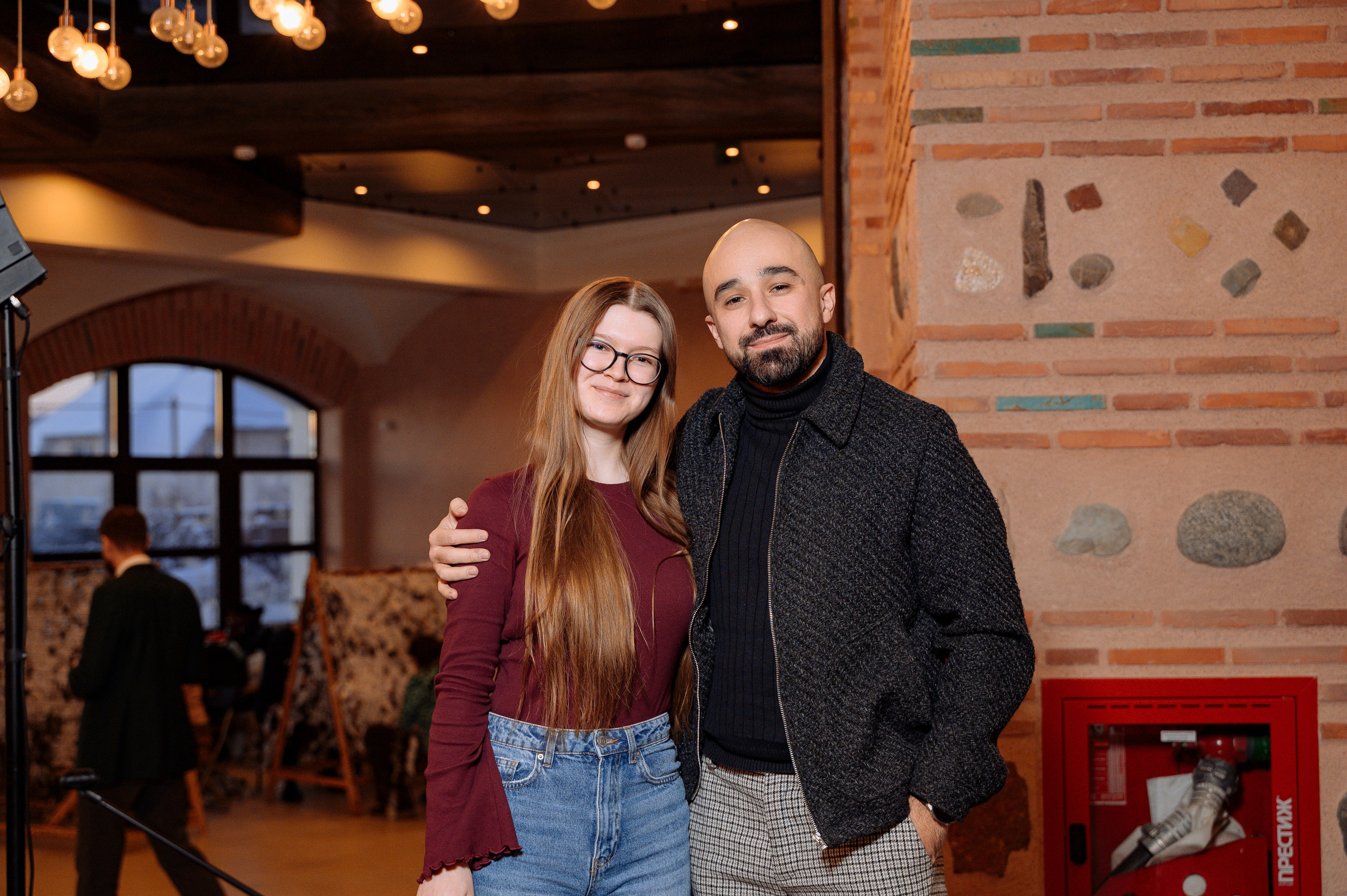 ФАН встреча участников проекта FACTOR.BY: Ибрагима Карасова и Шамхала Хачатуряна. Фотограф Беларусь — Ольга Шаповалова (Жардецкая)