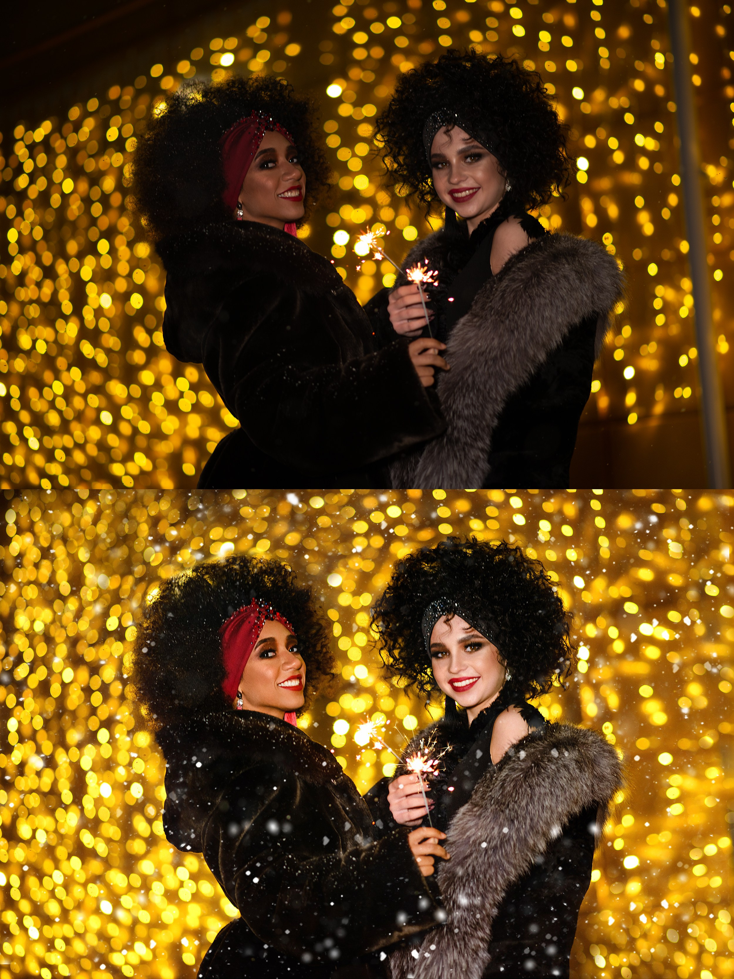 ВИДЕОУРОК ПО ЗИМНЕЙ И НОВОГОДНЕЙ ОБРАБОТКЕ