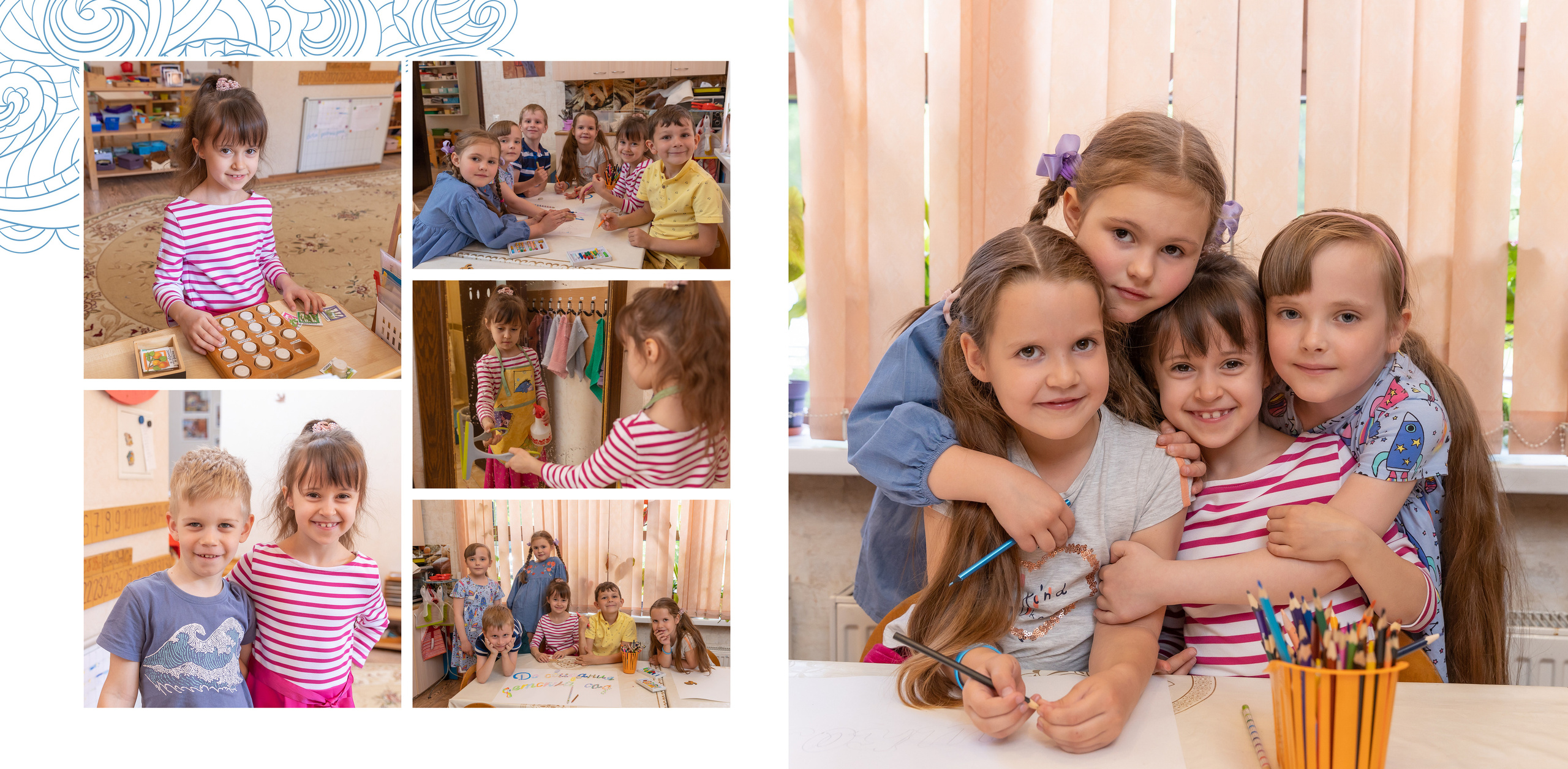 Альбомы для детского сада. Детский и семейный фотограф в Москве Власова Галина