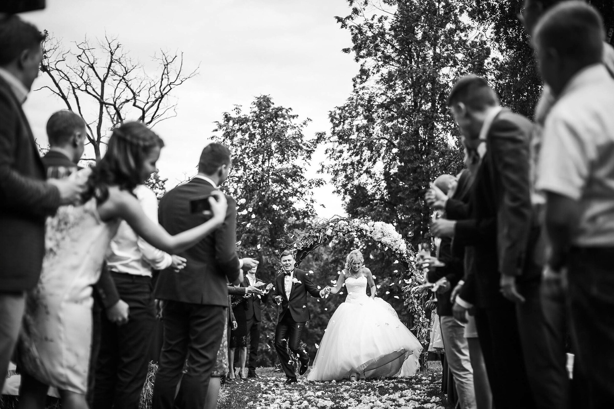 Стильная свадьба в крепости БИП. Свадебный фотограф в Санкт-Петербурге и Москве Андрей Нестеров