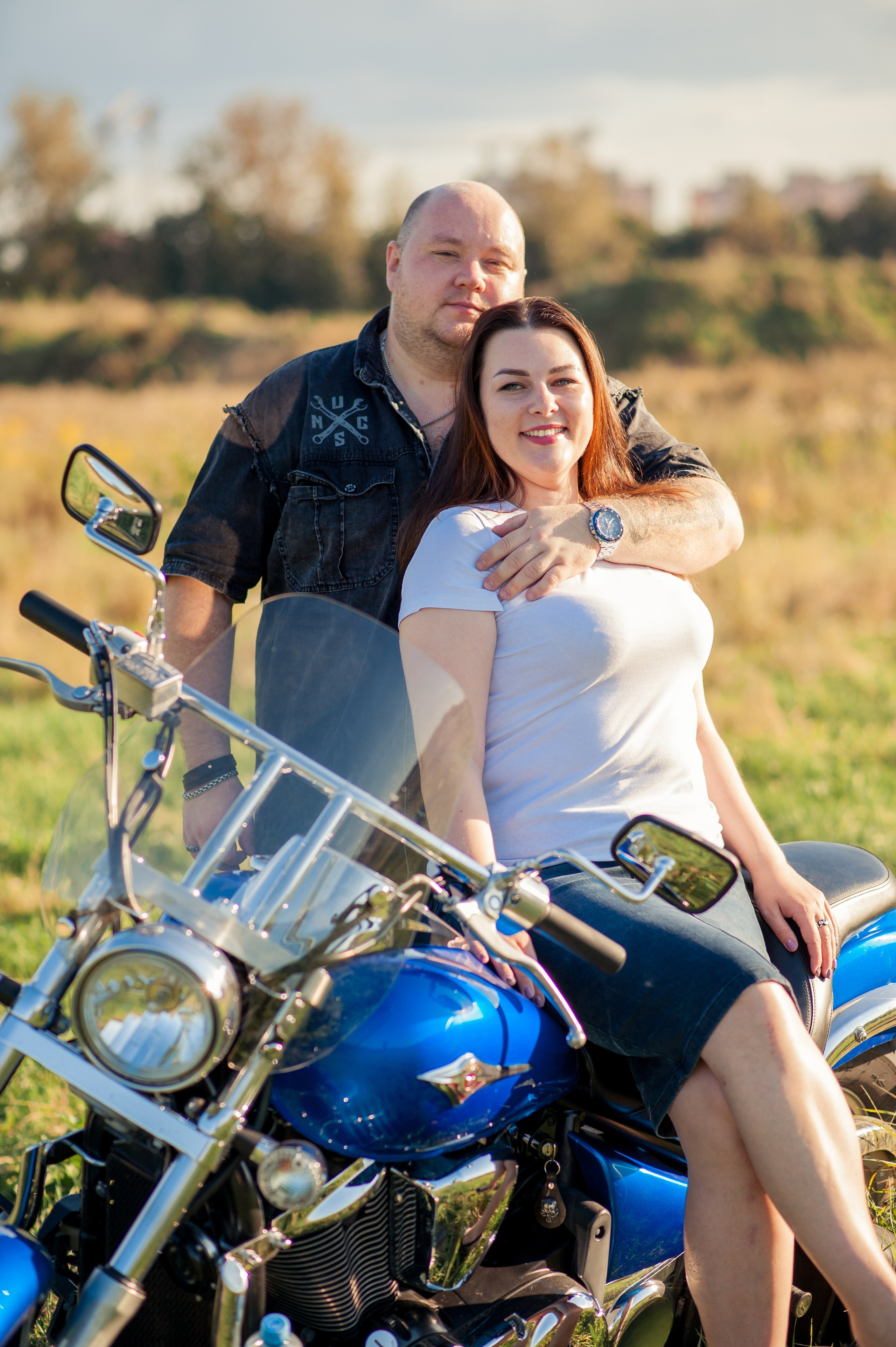 Наталья, Сергей… и чоппер. Дмитрий Черяник свадебный и семейный фотограф