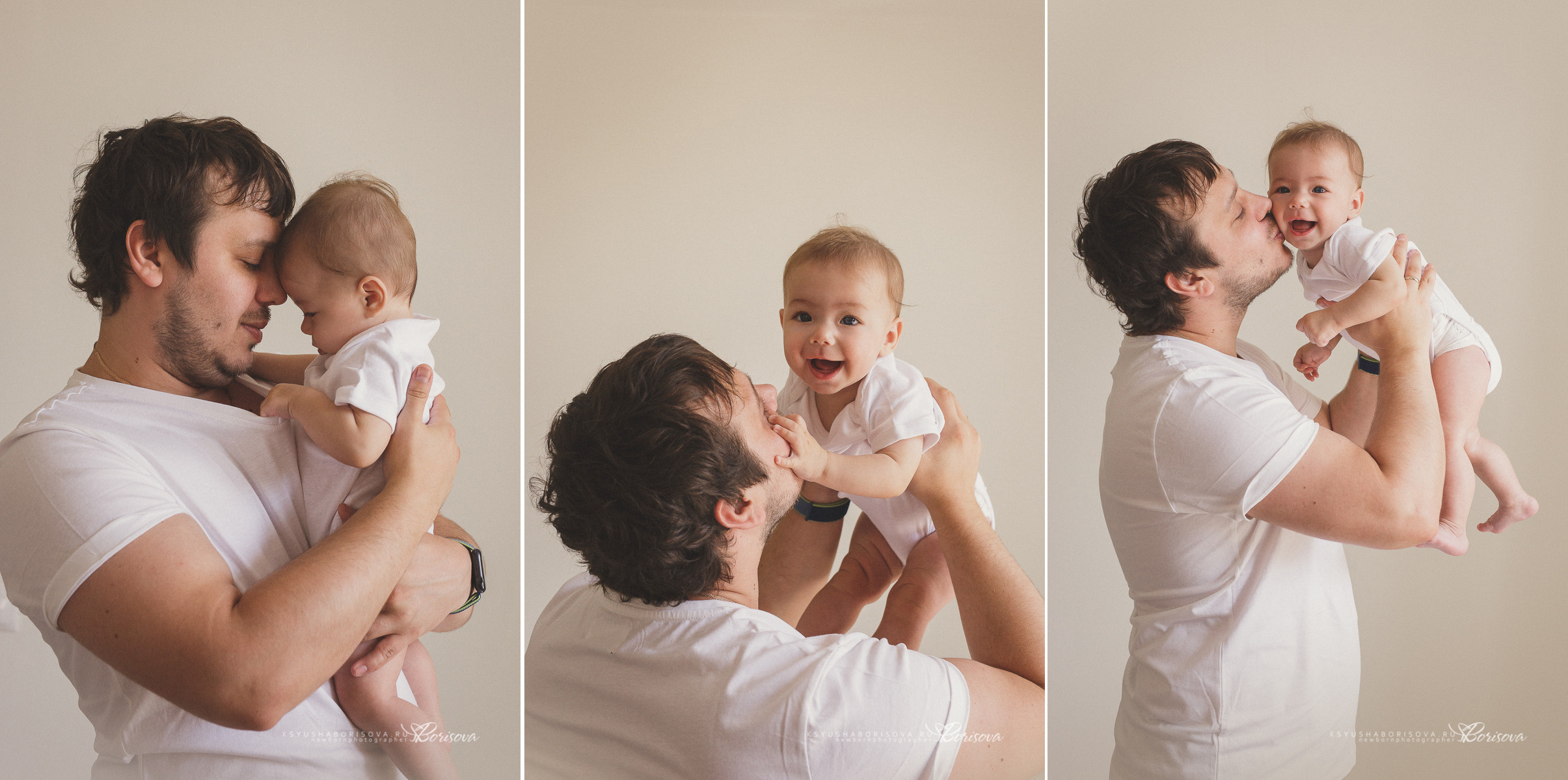 Фото с родителями. Фотограф новорожденных в Магнитогорске Ксюша Борисова