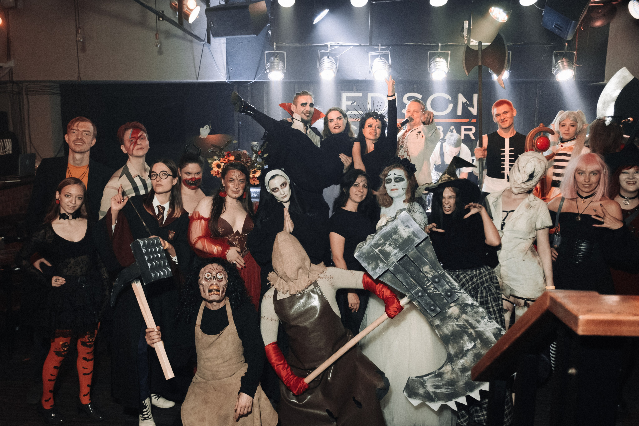 Rock Halloween 31 октября в Edison Bar. Фотограф в Иркутске Анна Мирошникова