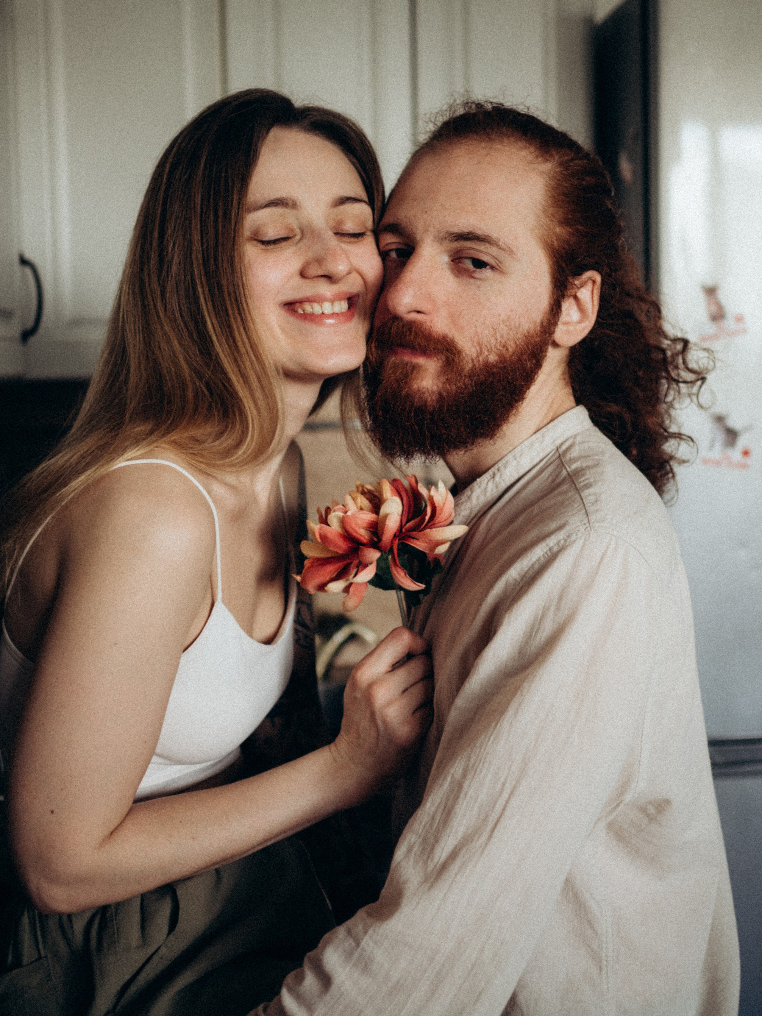 Парная фотосессия в домашних условиях