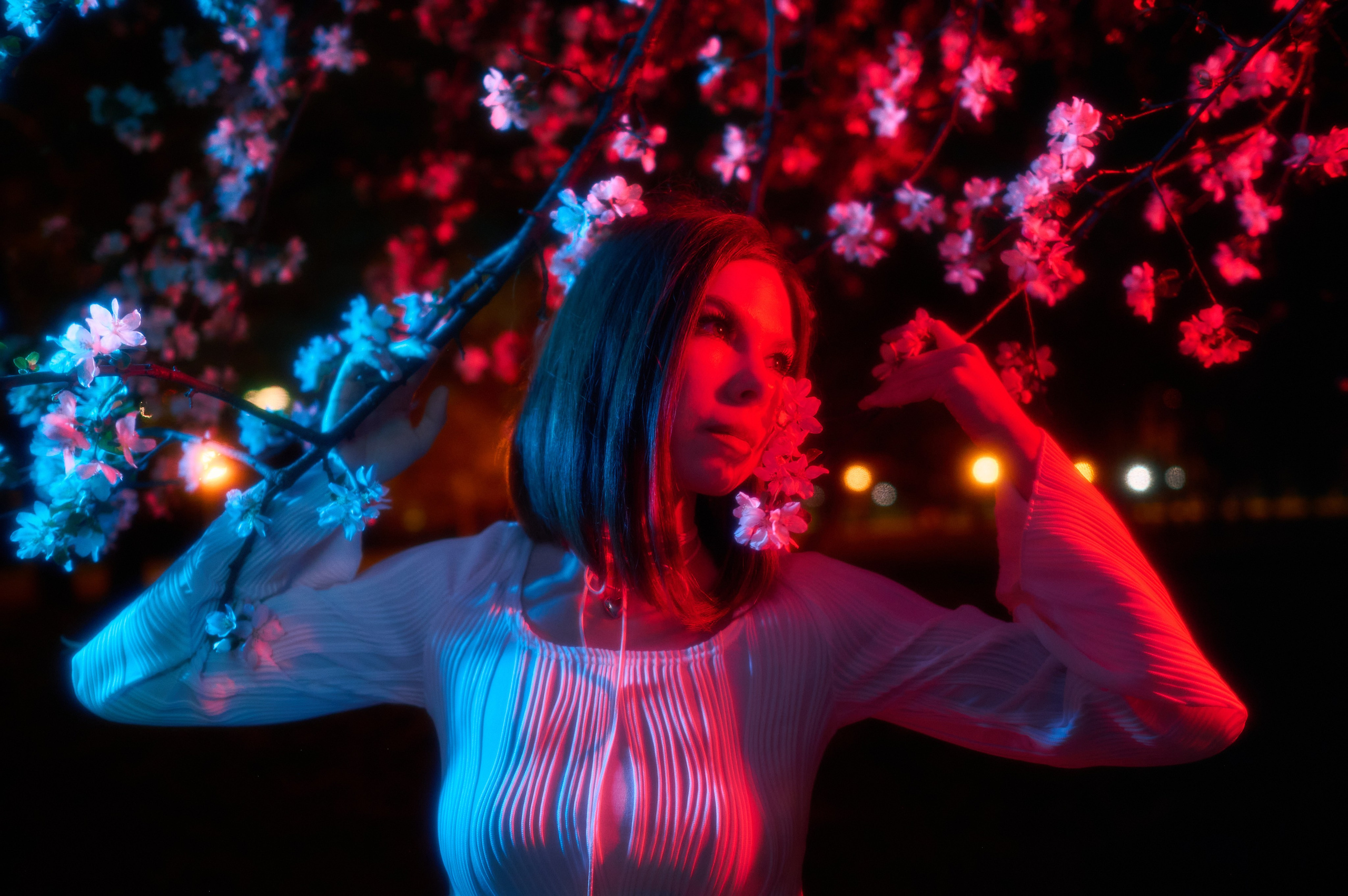 RGB цветение (Ирина). Профессиональный фотограф (Краснодар) Роман Гончаров