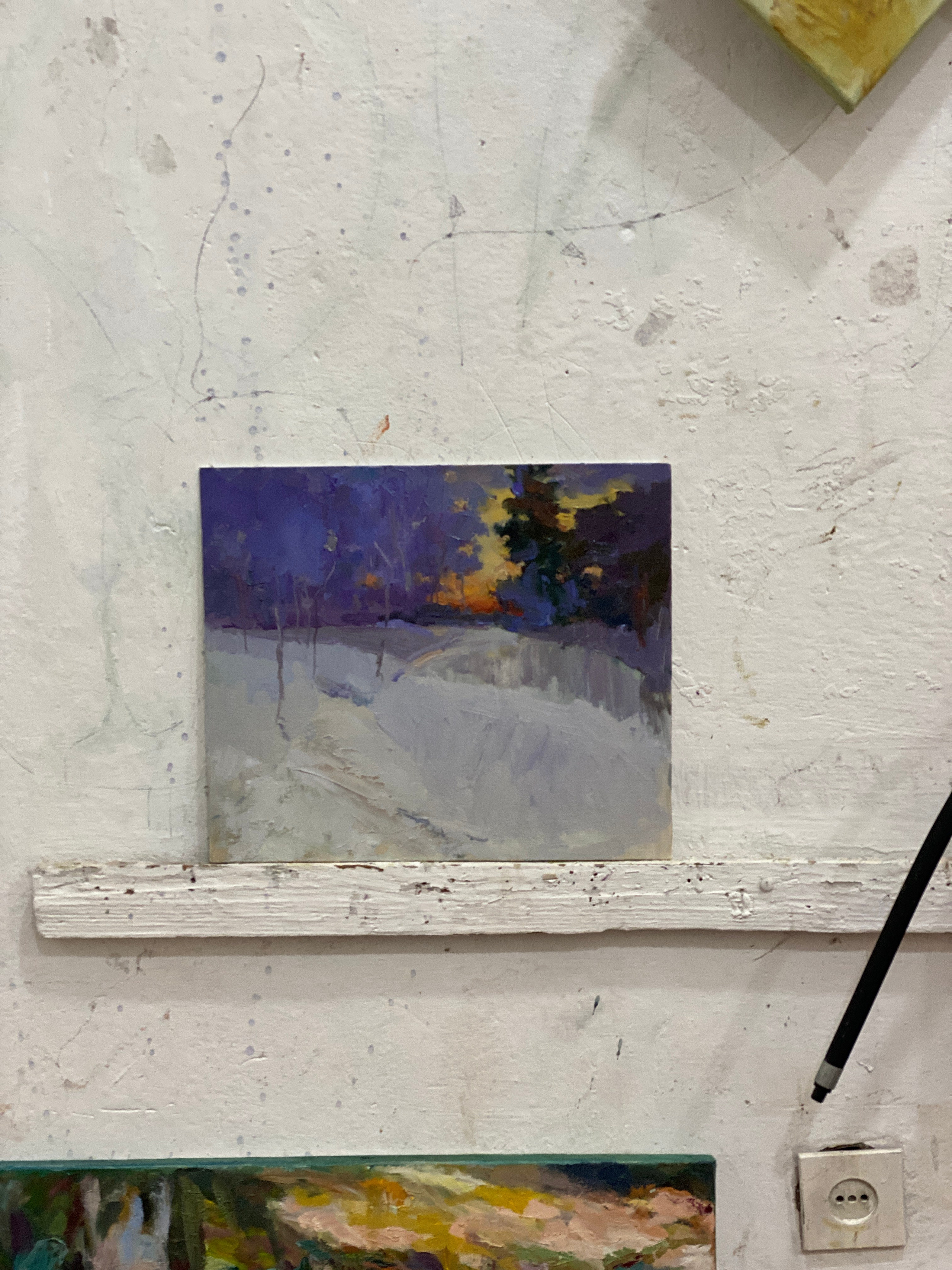 Работа. Живописец Ирина Пинская