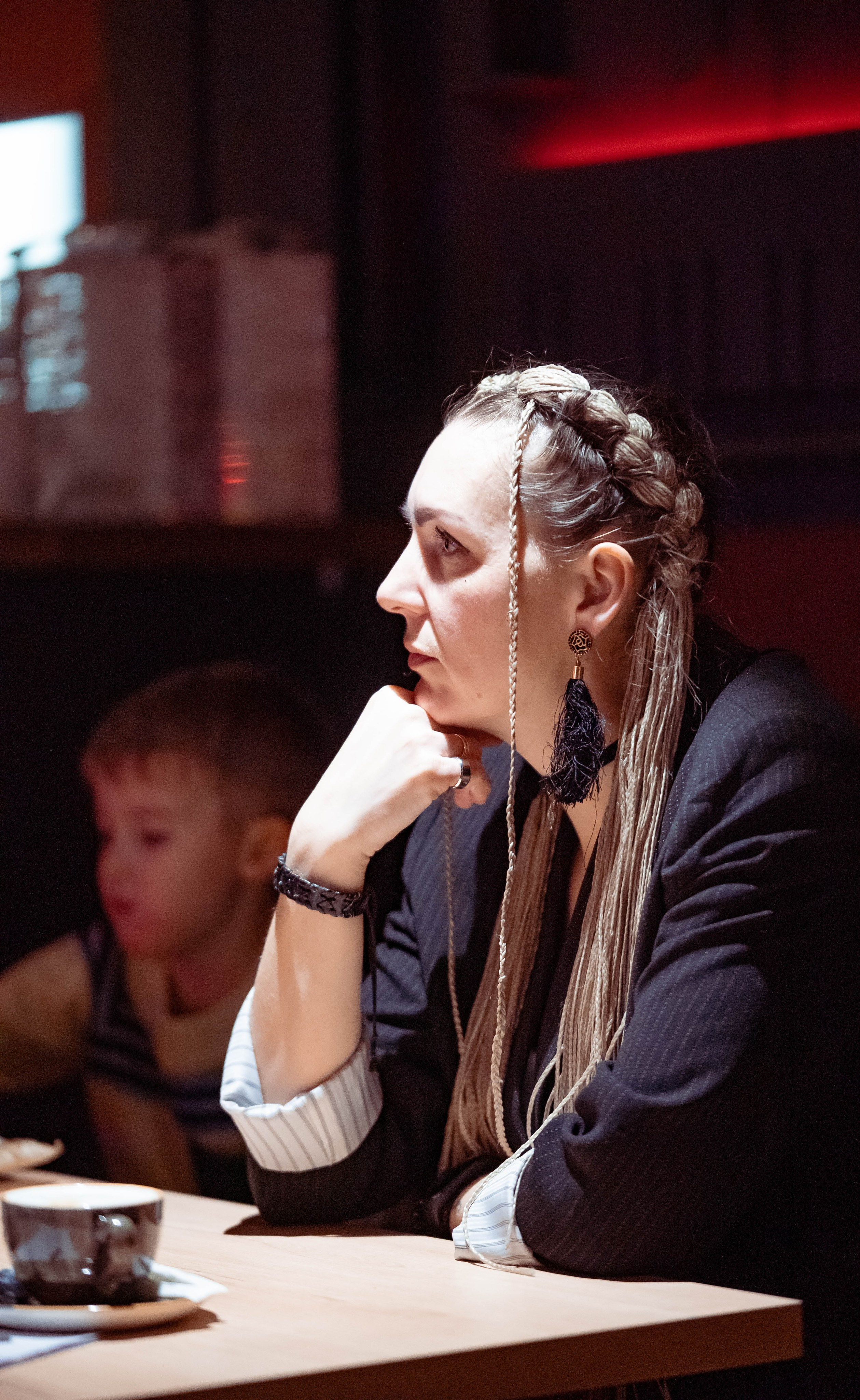 Репортажные фотографии творческого вечера Такие дела, Панда