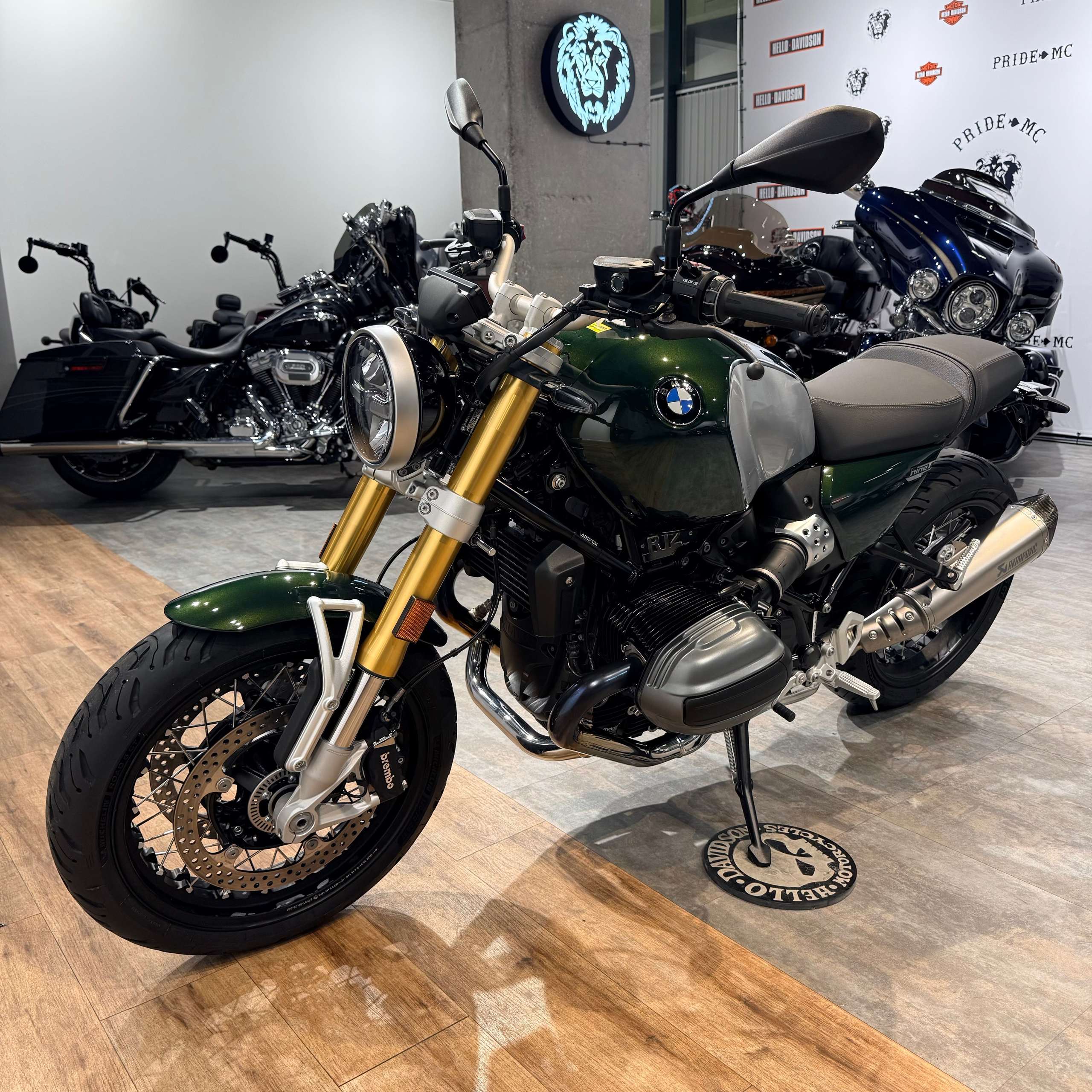 2024 BMW R Nine T San Remo Green (VIN WB10*6809). Hello Davidson, Москва. Только хорошие мотоциклы…