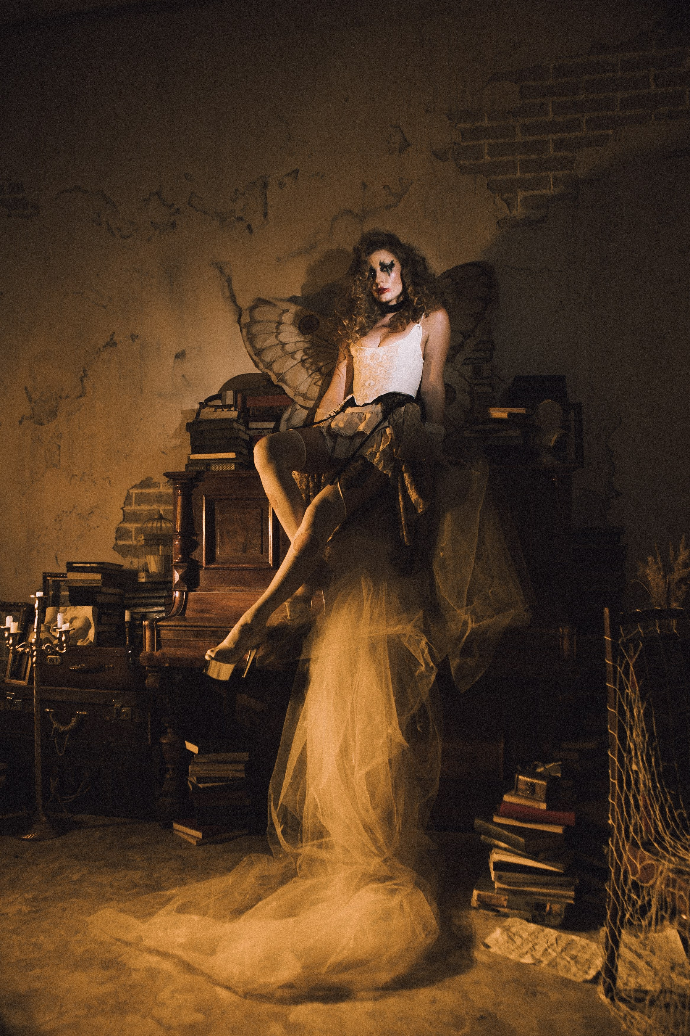 Лоскутная бабочка. Allirubrum