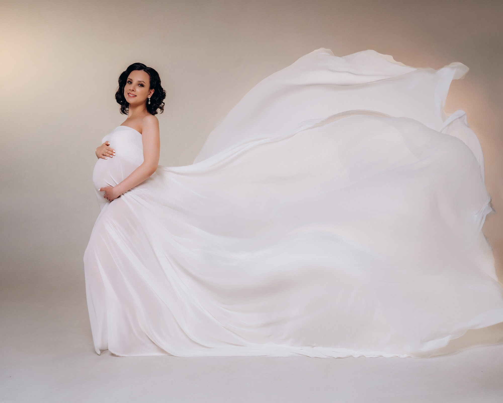 Фотосессия в ткани