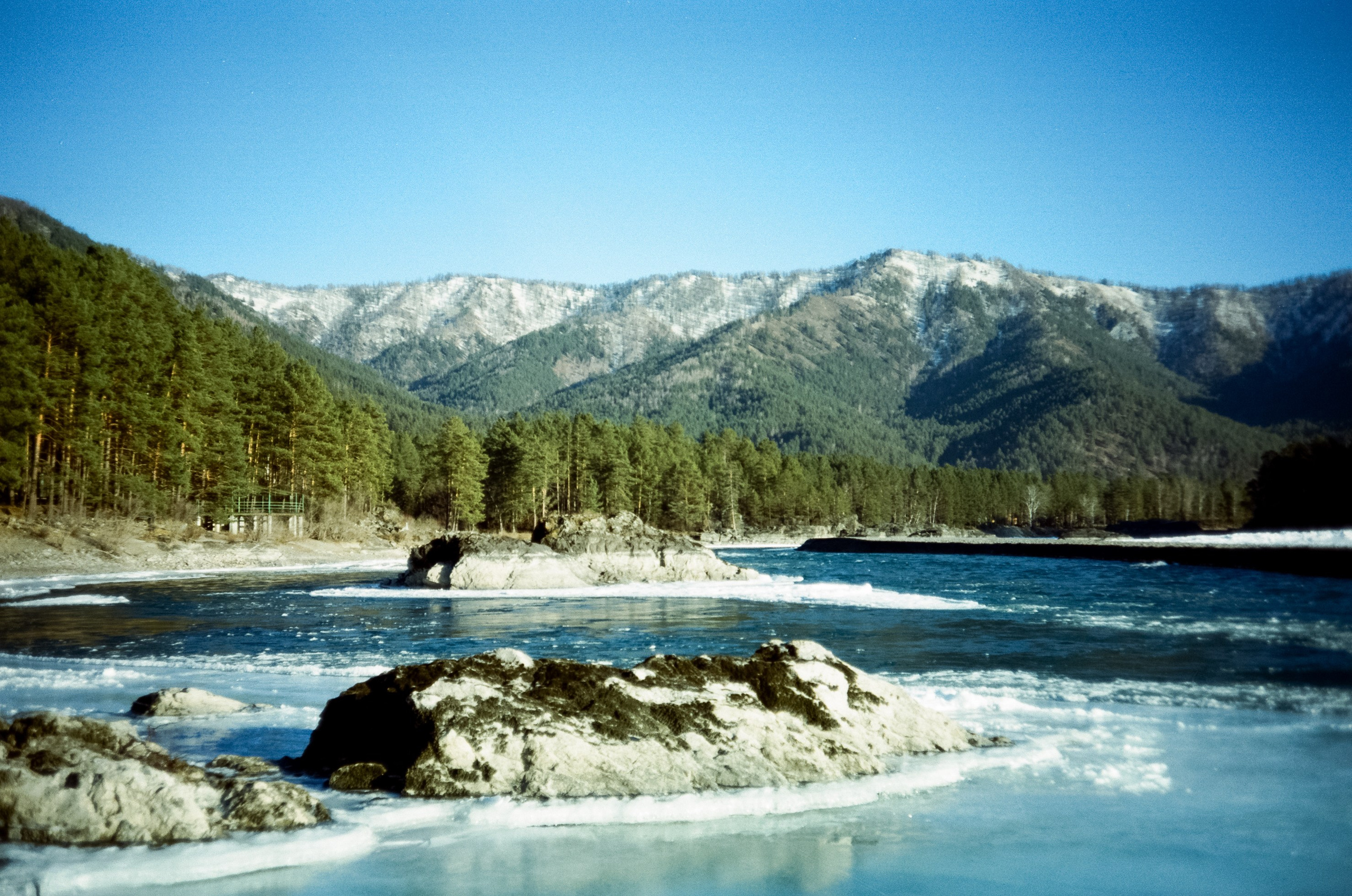 База Берель, база Тихий берег / 23 декабря 2023 года (-10℃)