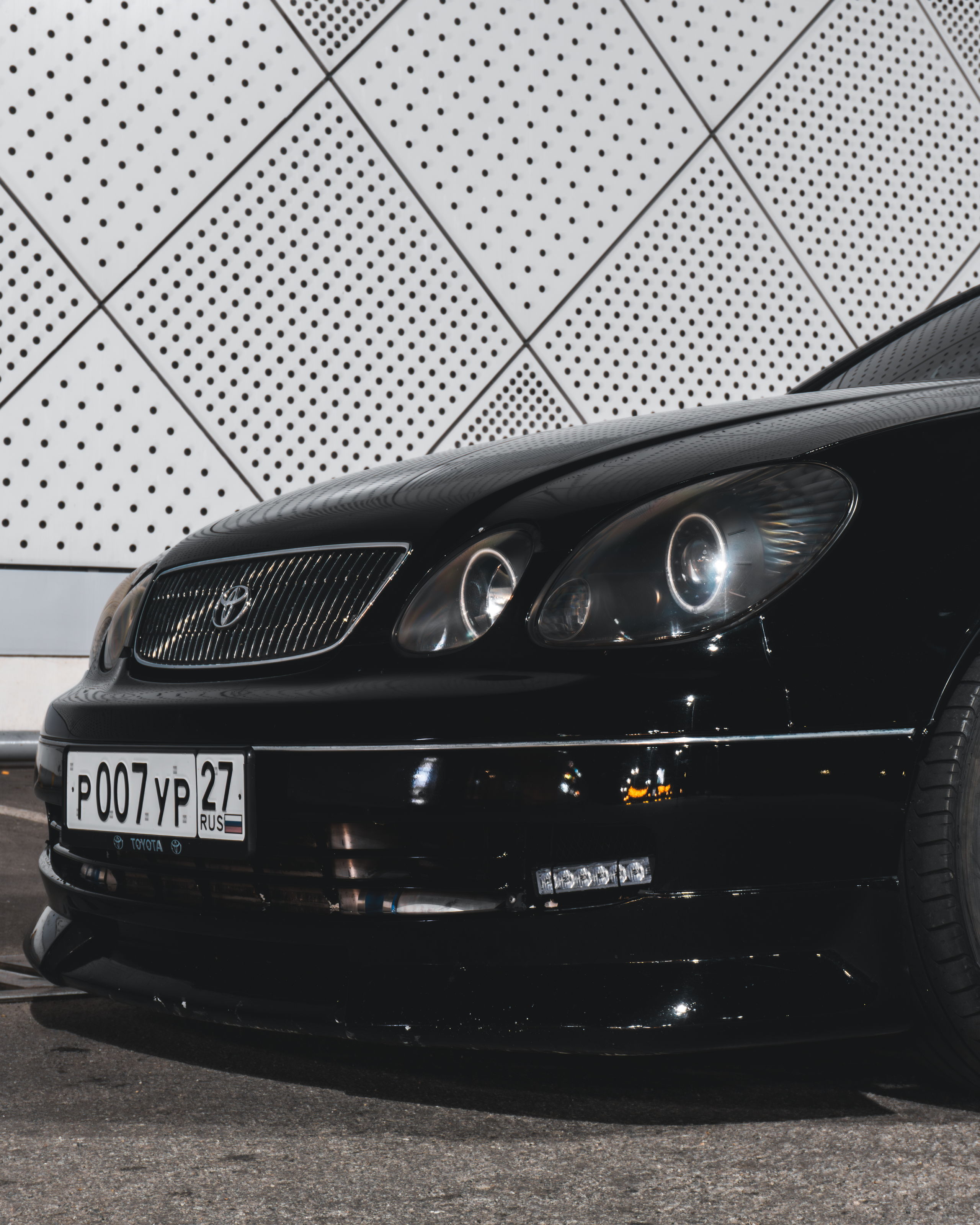 Toyota Aristo: в огнях Хабаровска