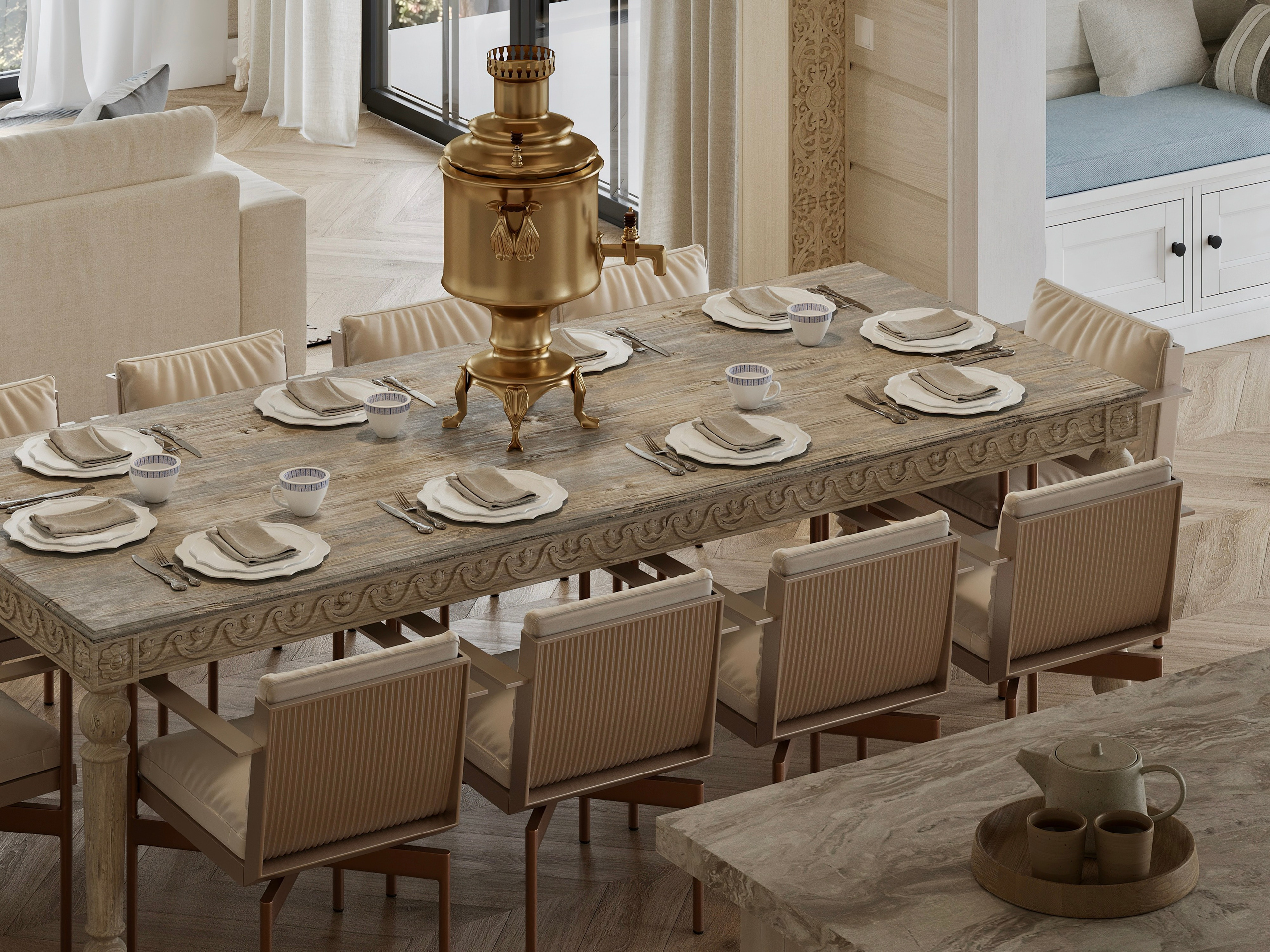 Демидково. 3D Визуализация интерьера