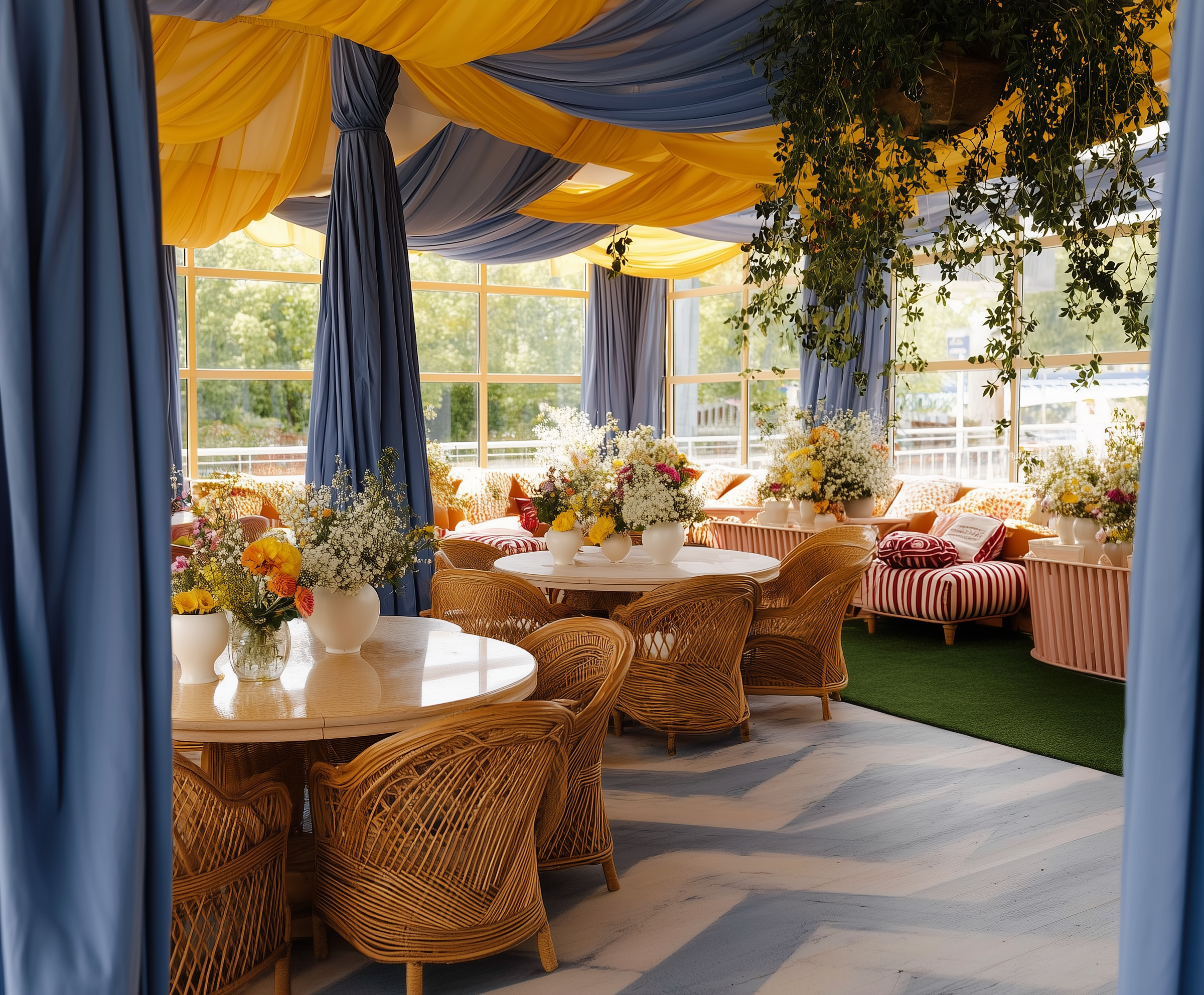 Разработка концепции декора для ресторана Tutto Bene для Шакировой Юлии. Главная