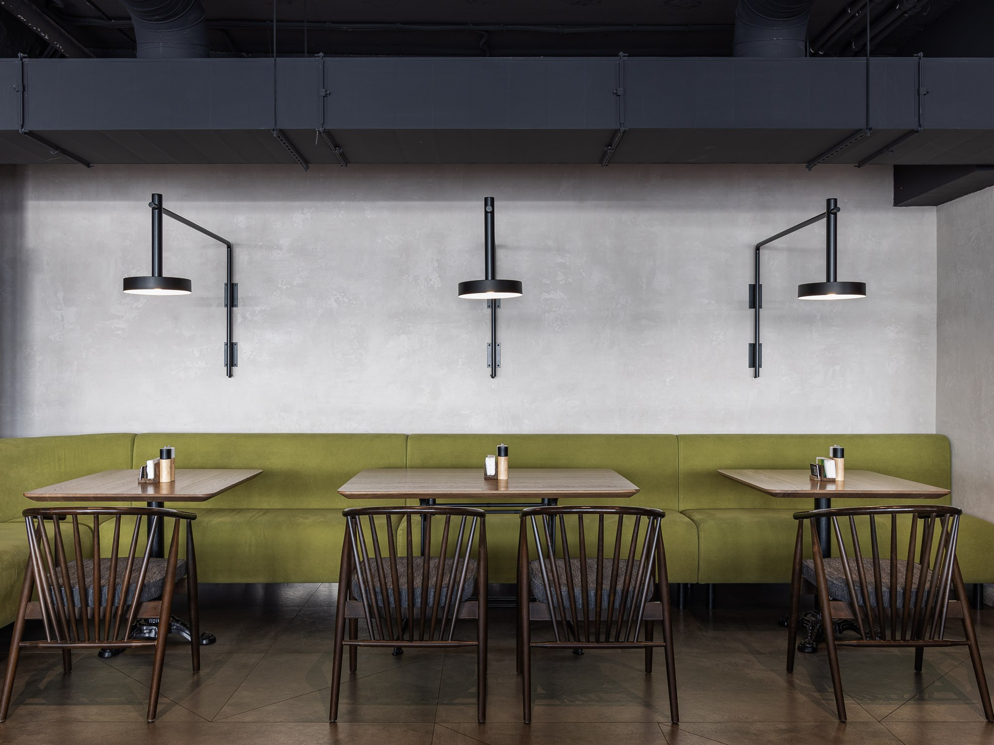 HVANCH restaurant in Saratov Russia designed by QUADRUM STUDIO
