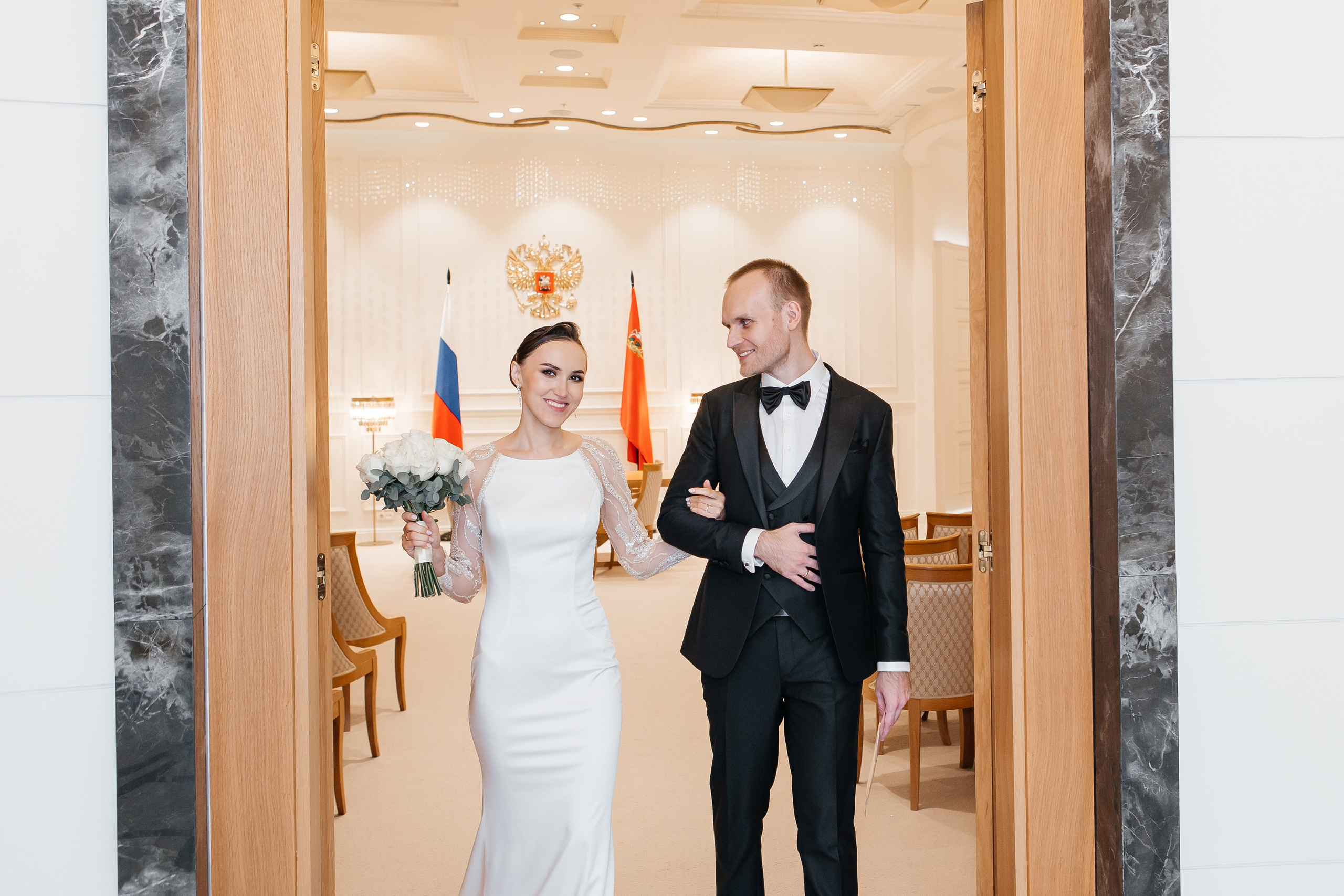 ЗАГС Vegas в Крокус Сити свадьба фото