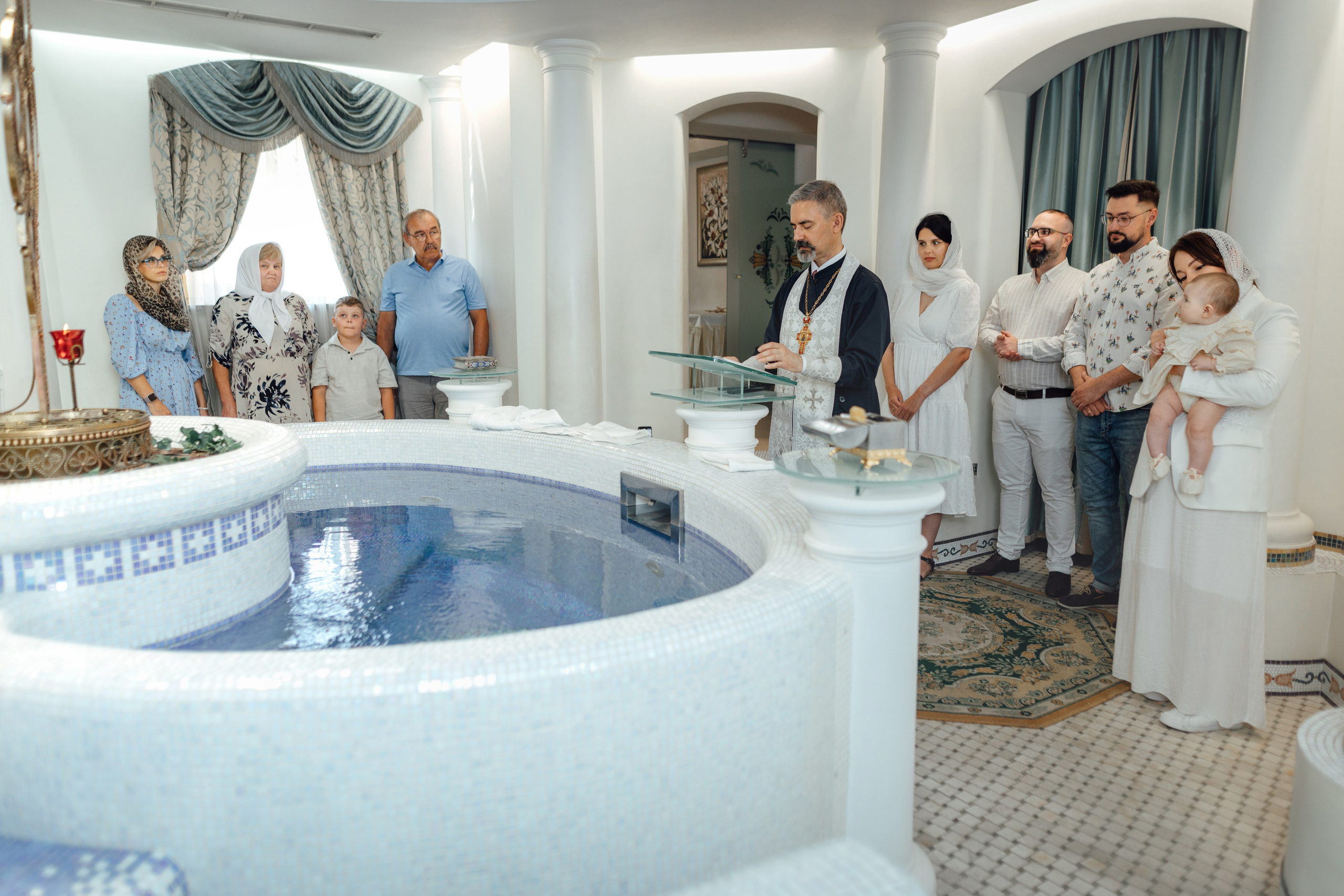 Таинство крещения Бэллы, 03.06.2024