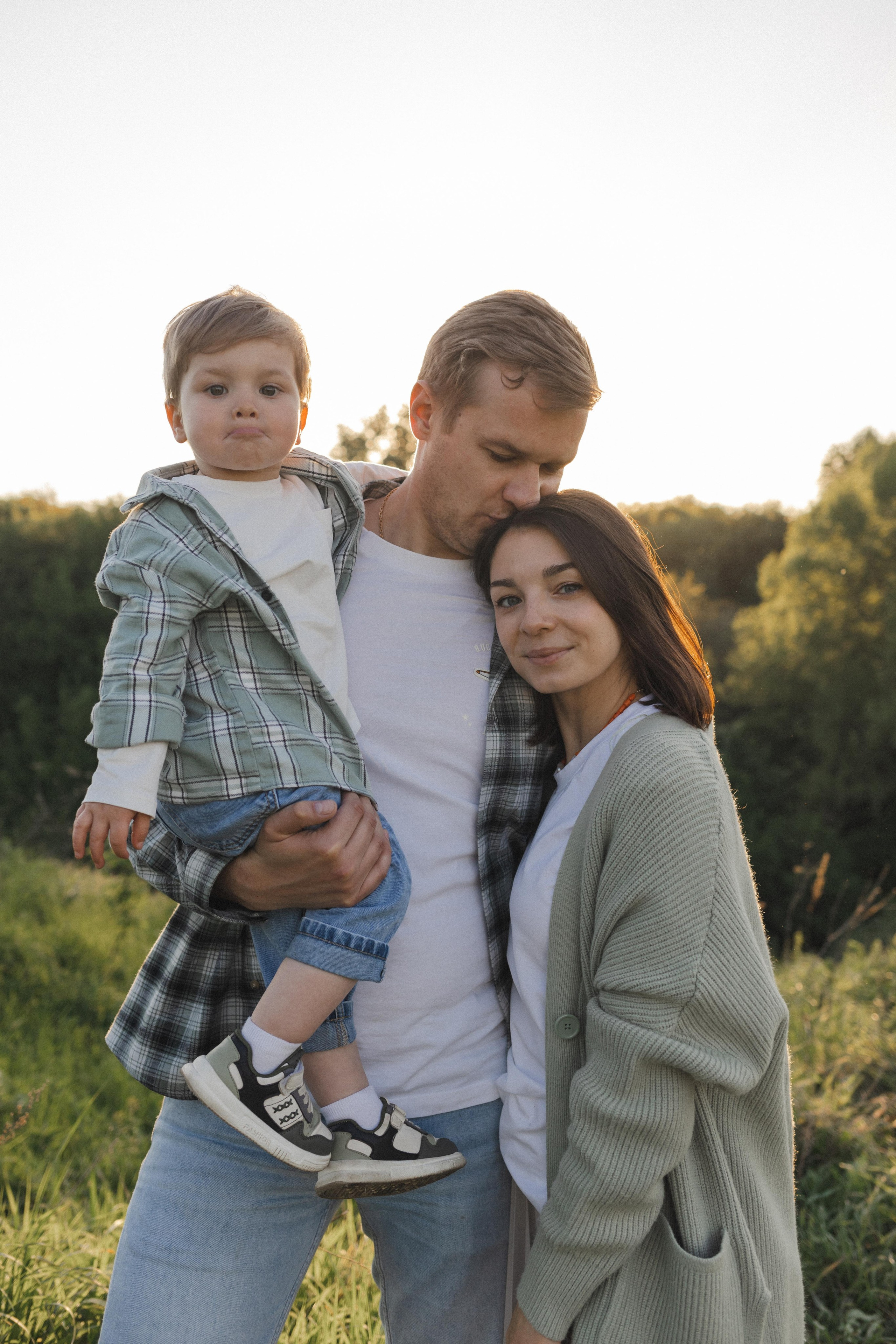 Максим, Даша и Мирон. Семейный фотограф в Москве