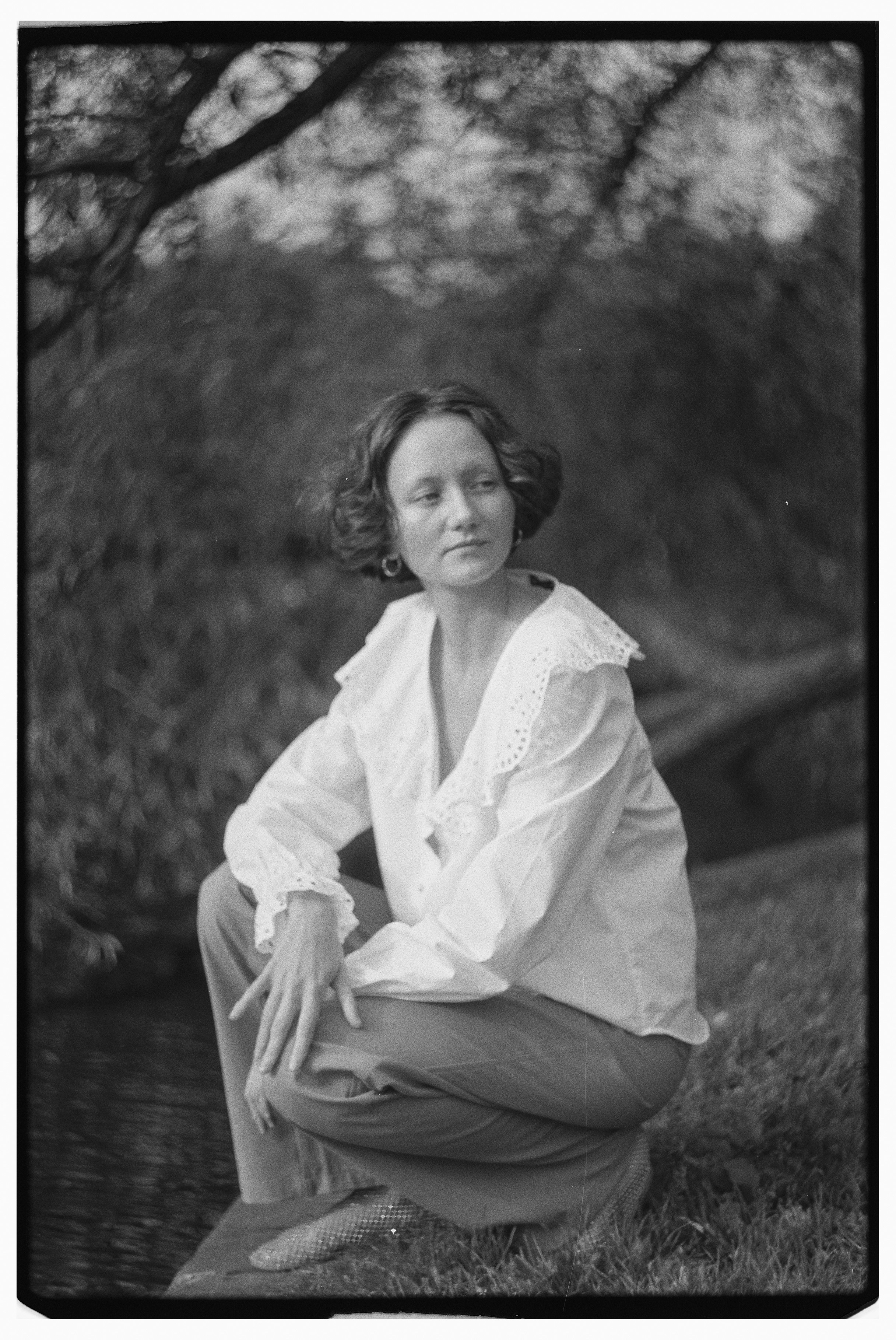 Портретная фотосессия для Юлии на плёнку 35 мм в Санкт-Петербурге. Светлана Гопанюк. Портретный фотограф. Санкт-Петербург. СПб