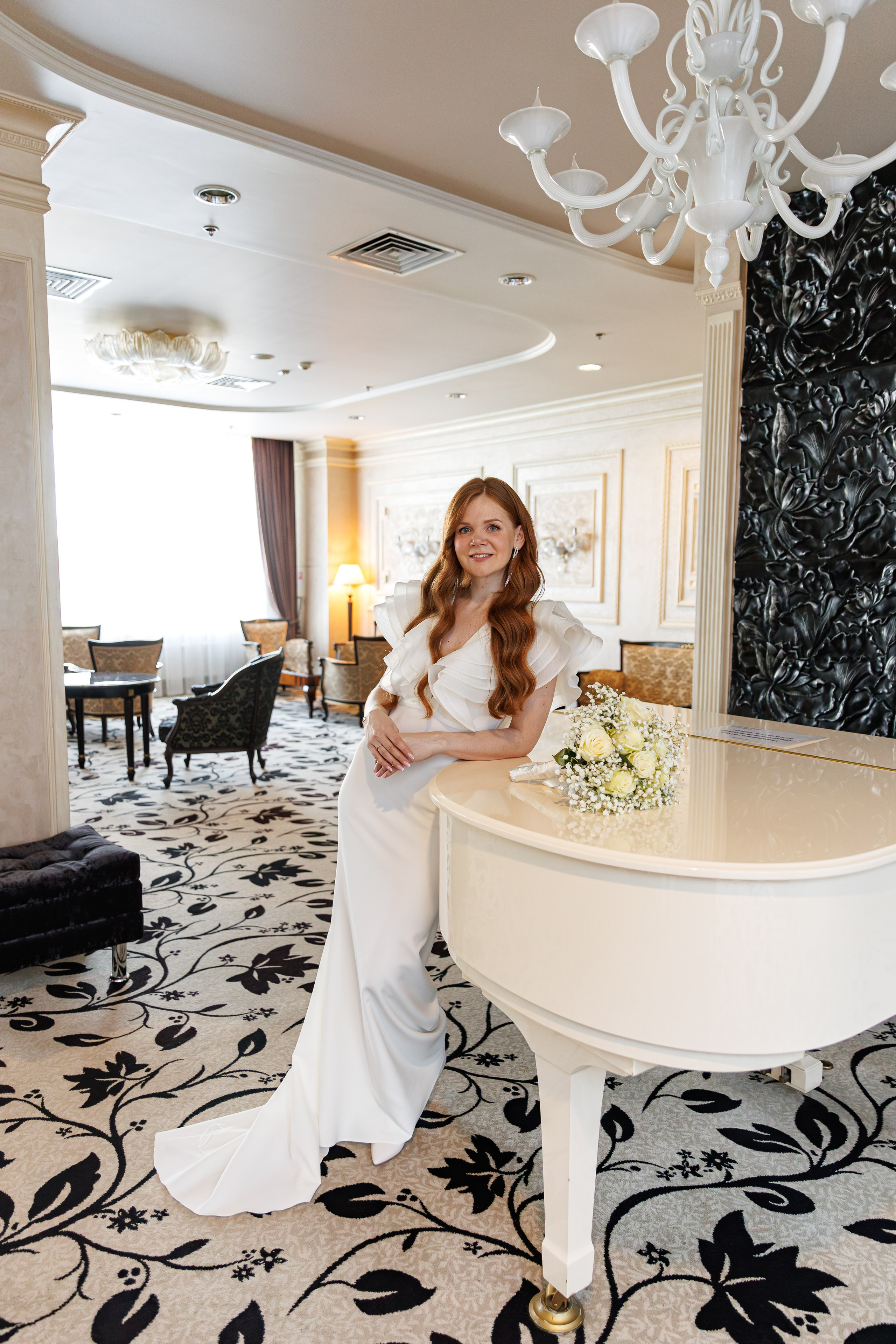 Свадебная фотосессия и сборы в отеле Милан (м. Домодедовская). Свадебный фотограф Москва и МО Сергей Киржаев