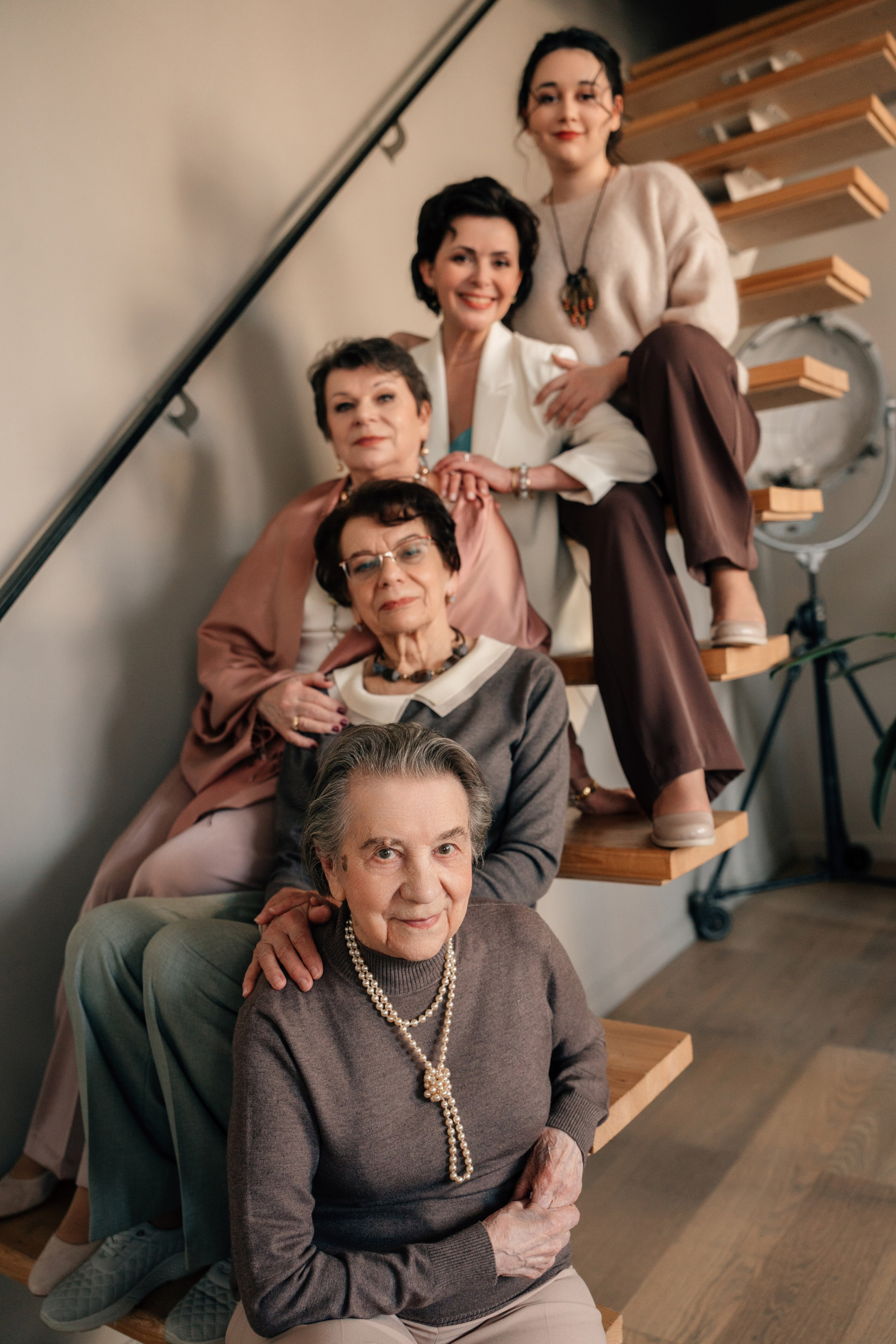 Фотосессия к 100-летию бабушки