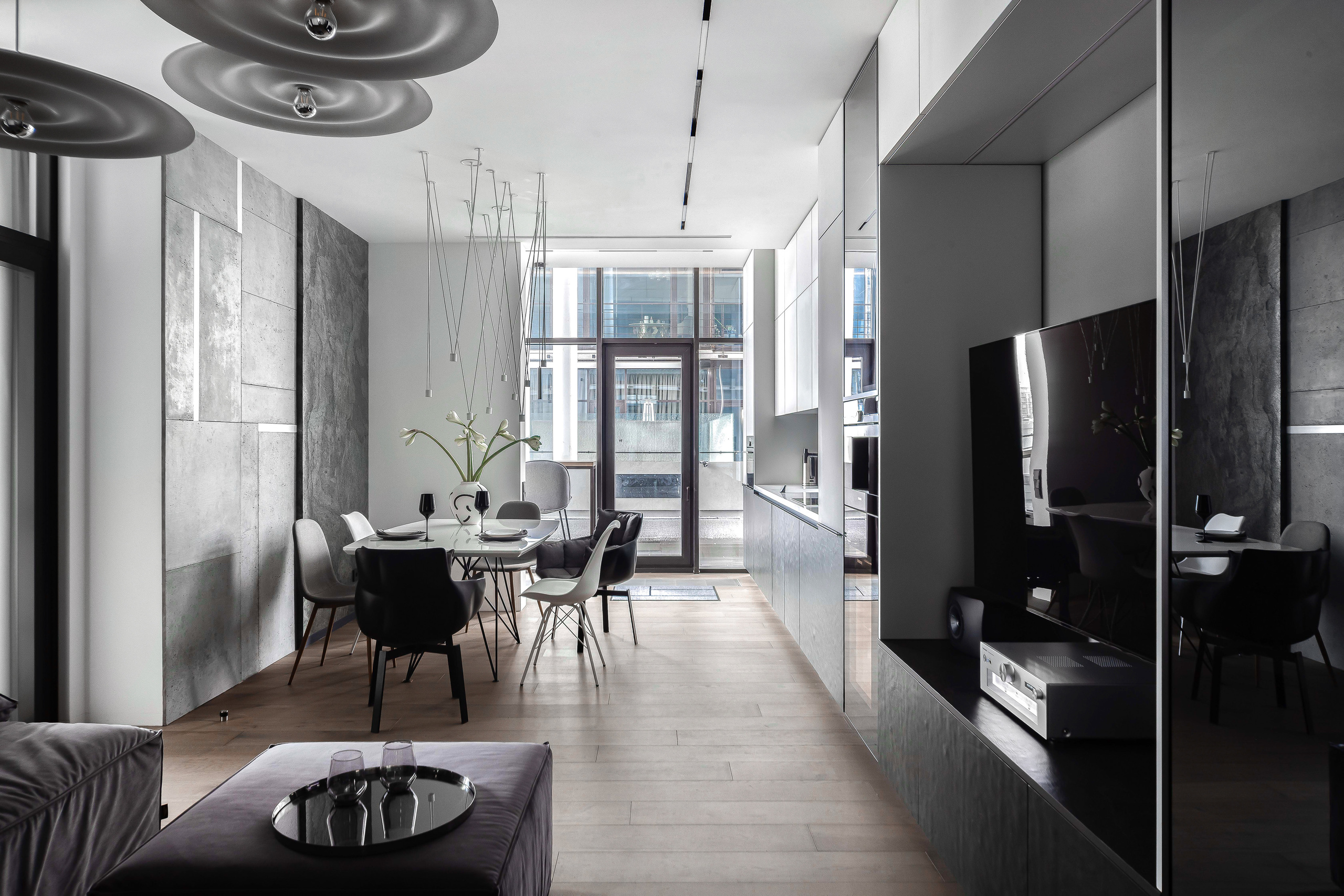 Мебель российского производителя в жилом интерьере. Интерьерный фотограф в Москве