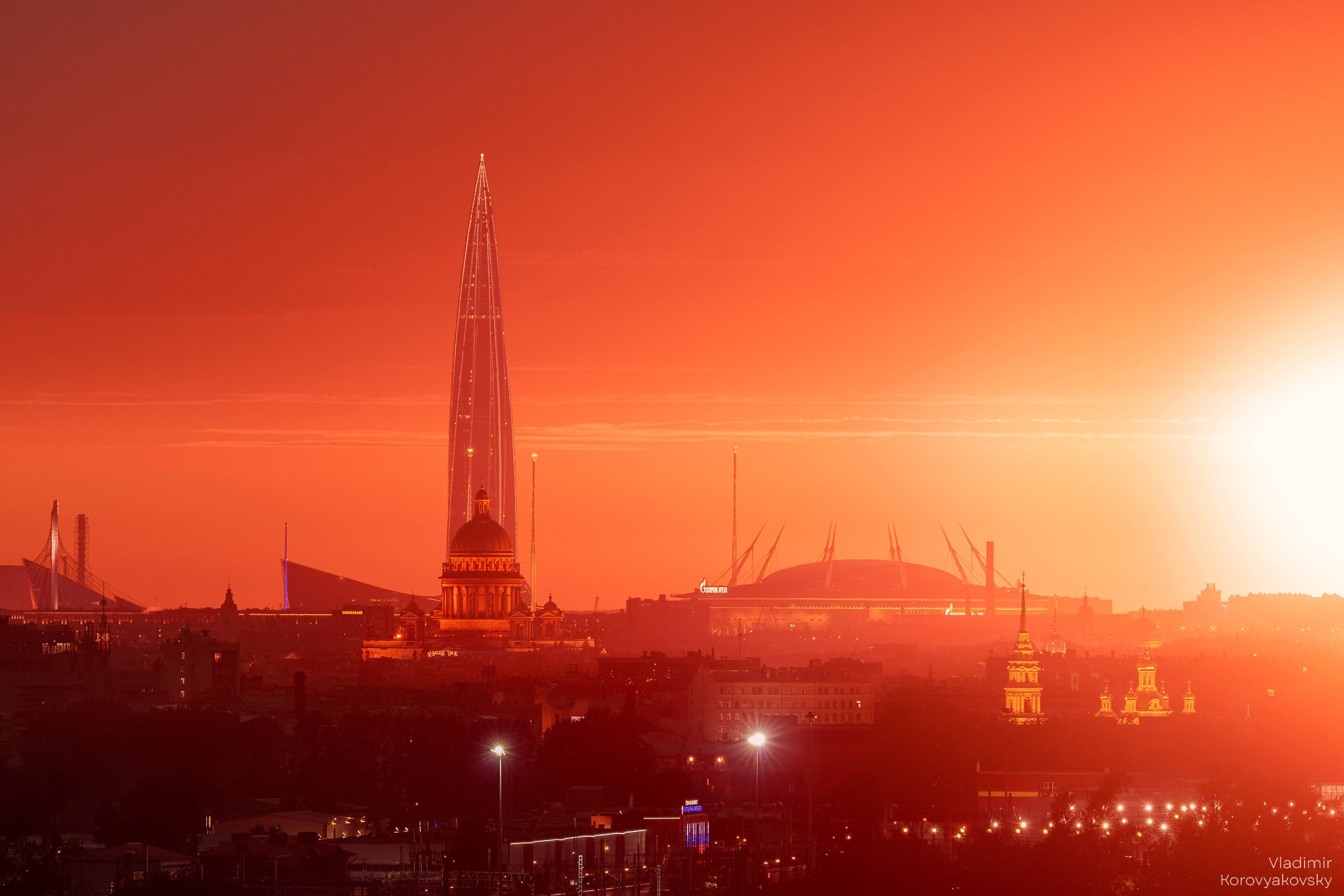 City landscape. Photographer Vladimir Korovyakovsky